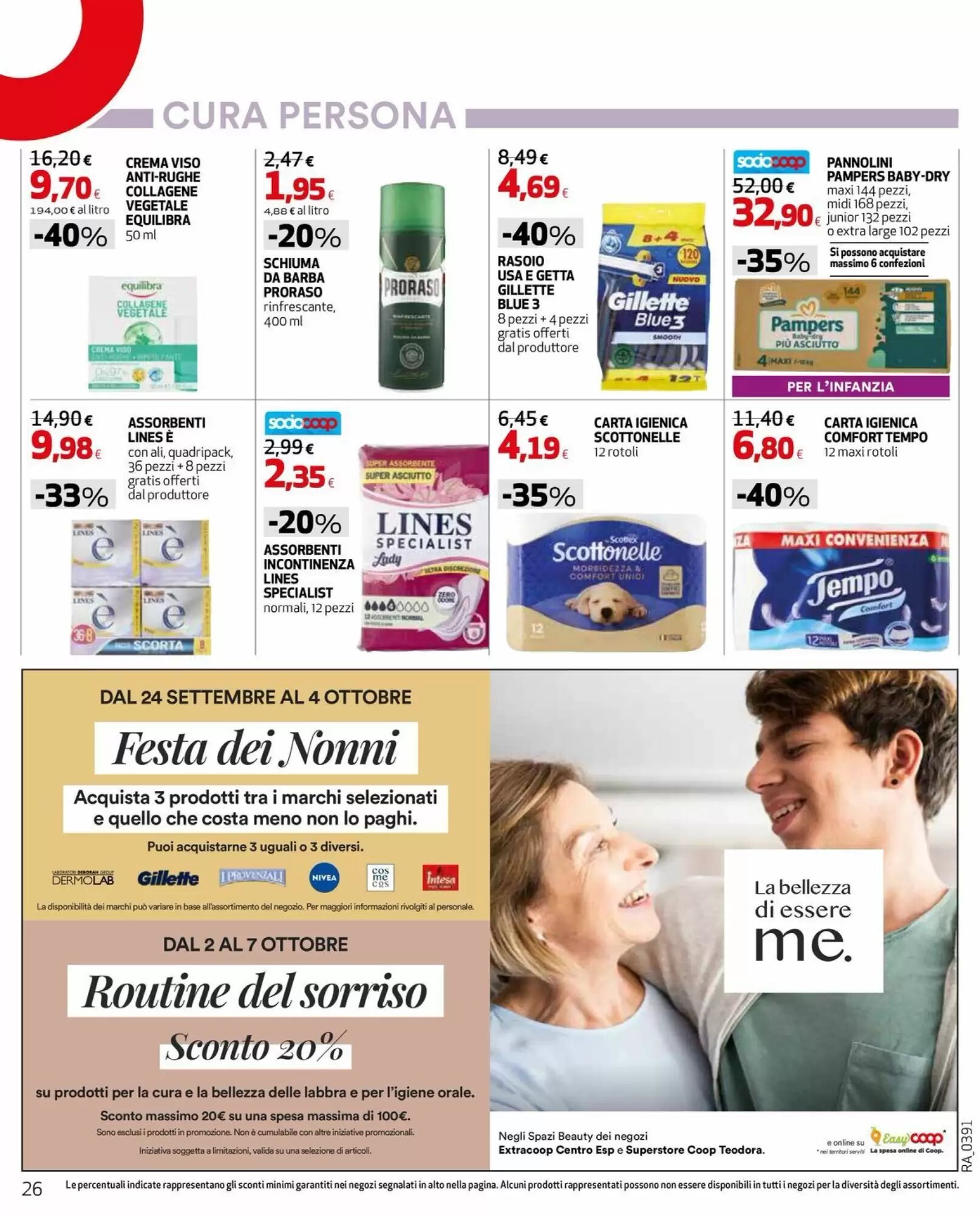 Volantino promozionale Coop  valide dal 24/09/2026 - Pagina 26.
