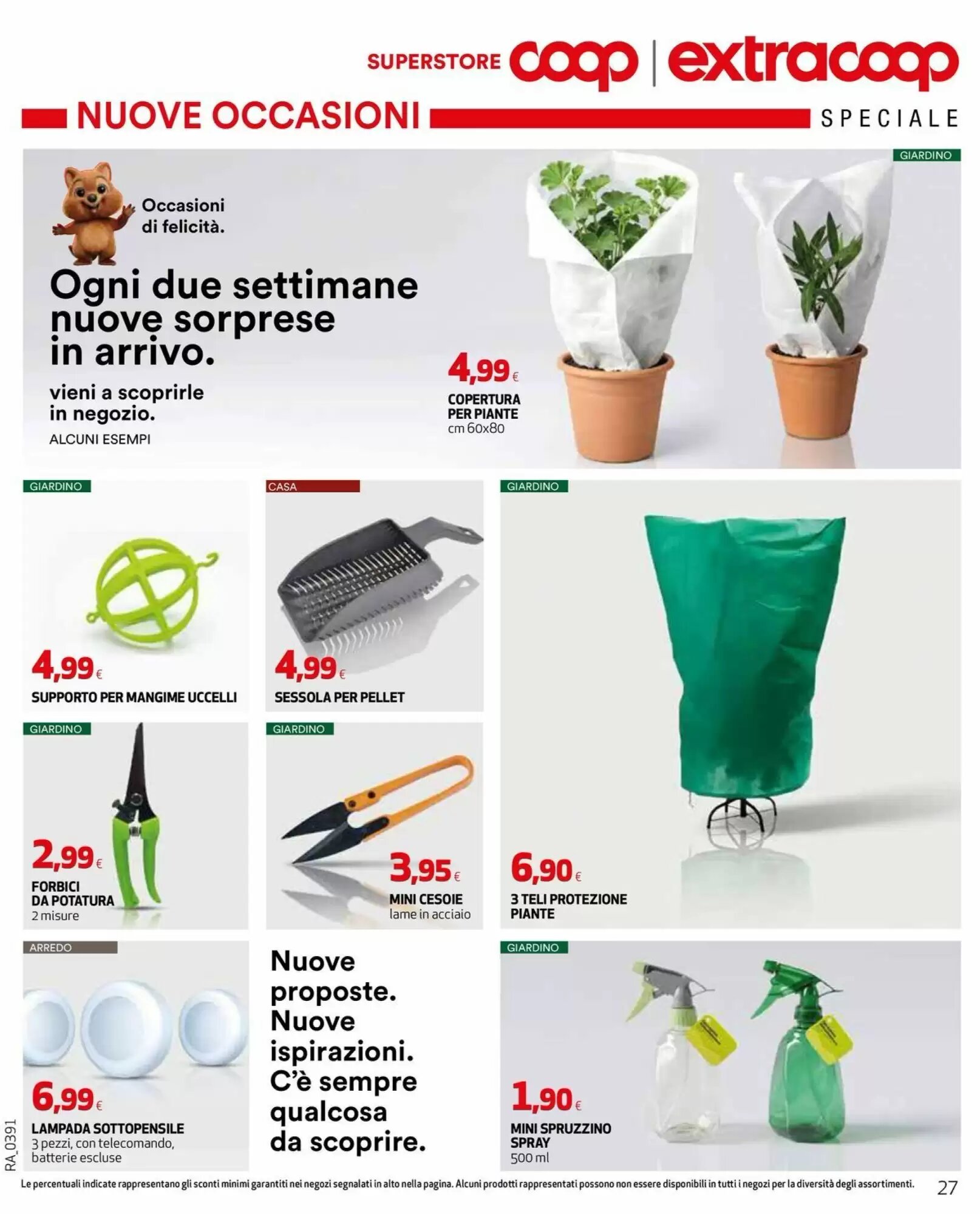 Volantino promozionale Coop  valide dal 24/09/2026 - Pagina 27.