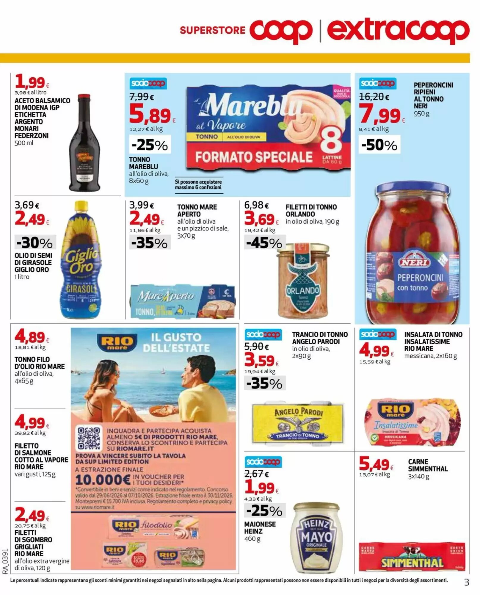 Volantino promozionale Coop  valide dal 24/09/2026 - Pagina 3.