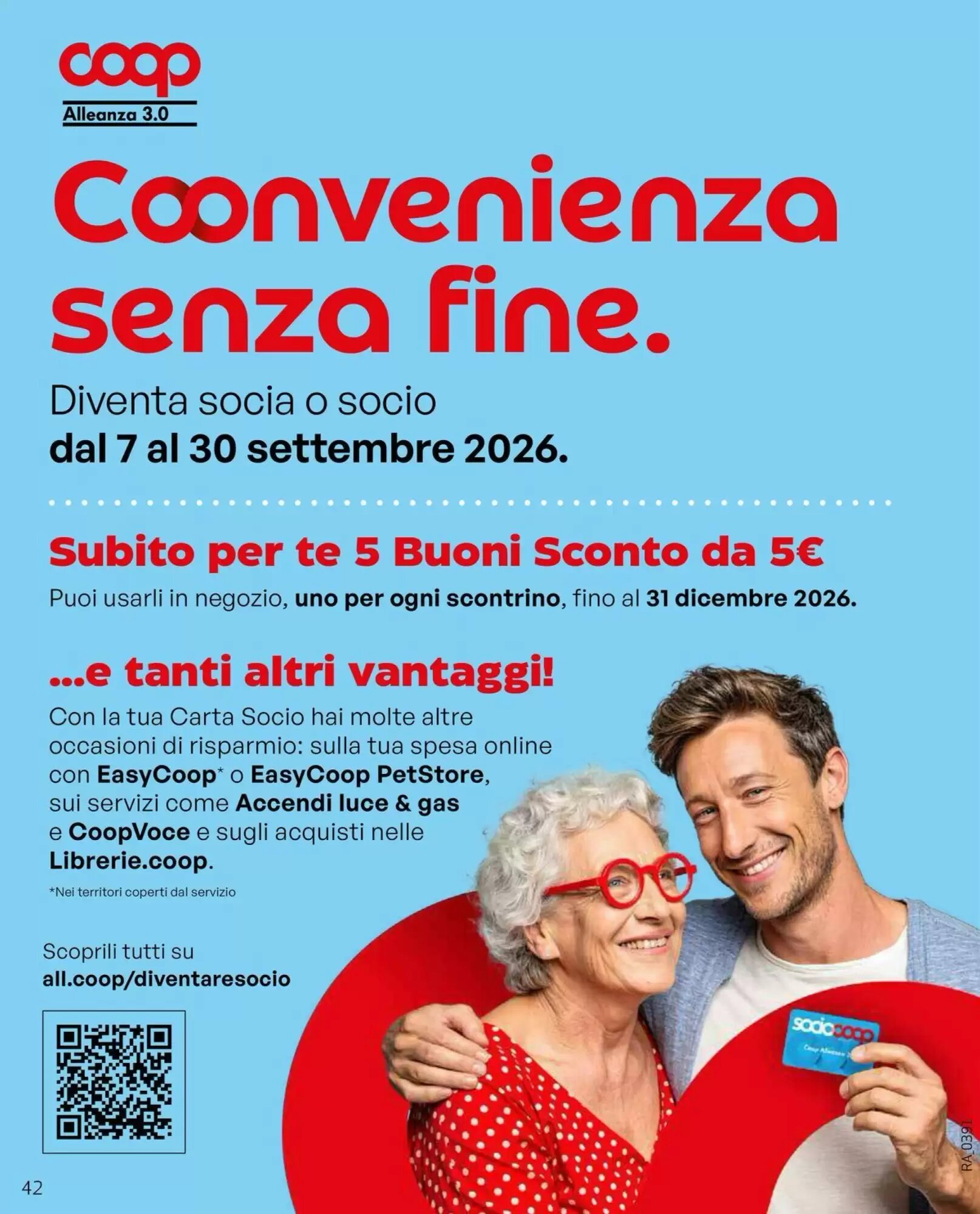 Volantino promozionale Coop  valide dal 24/09/2026 - Pagina 42.