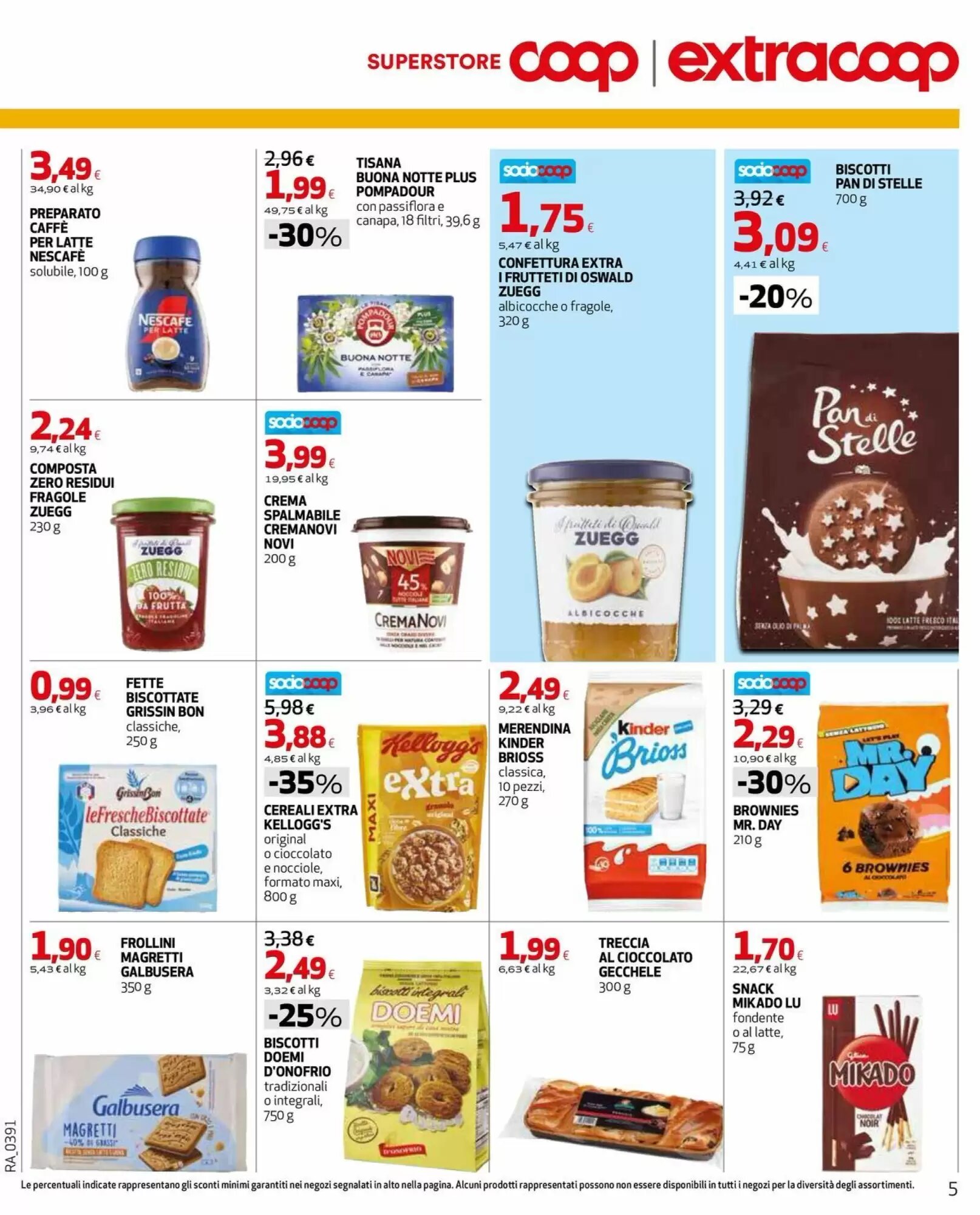 Volantino promozionale Coop  valide dal 24/09/2026 - Pagina 5.
