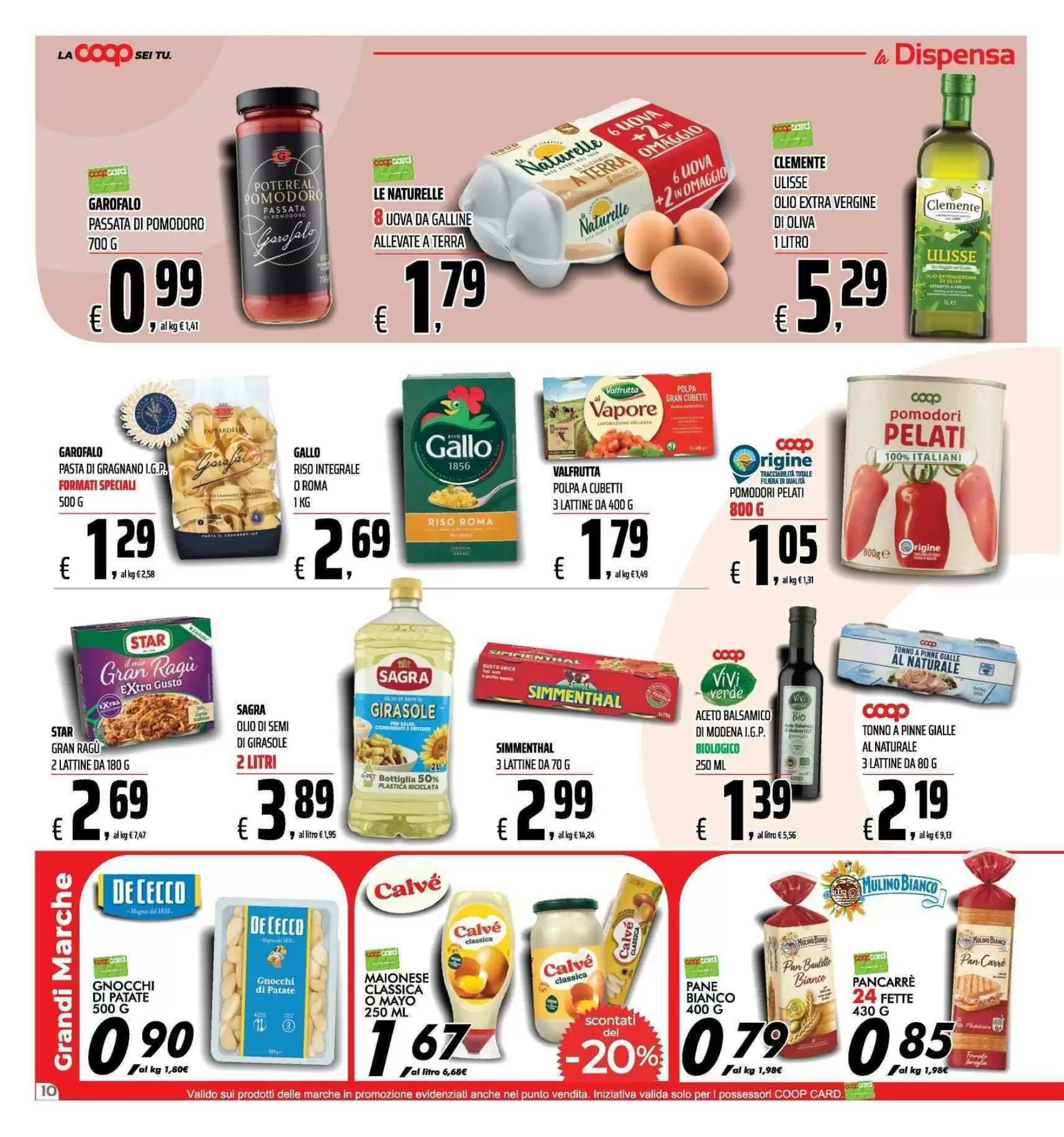 Volantino promozionale Coop  valide dal 24/09/2026 - Pagina 10.