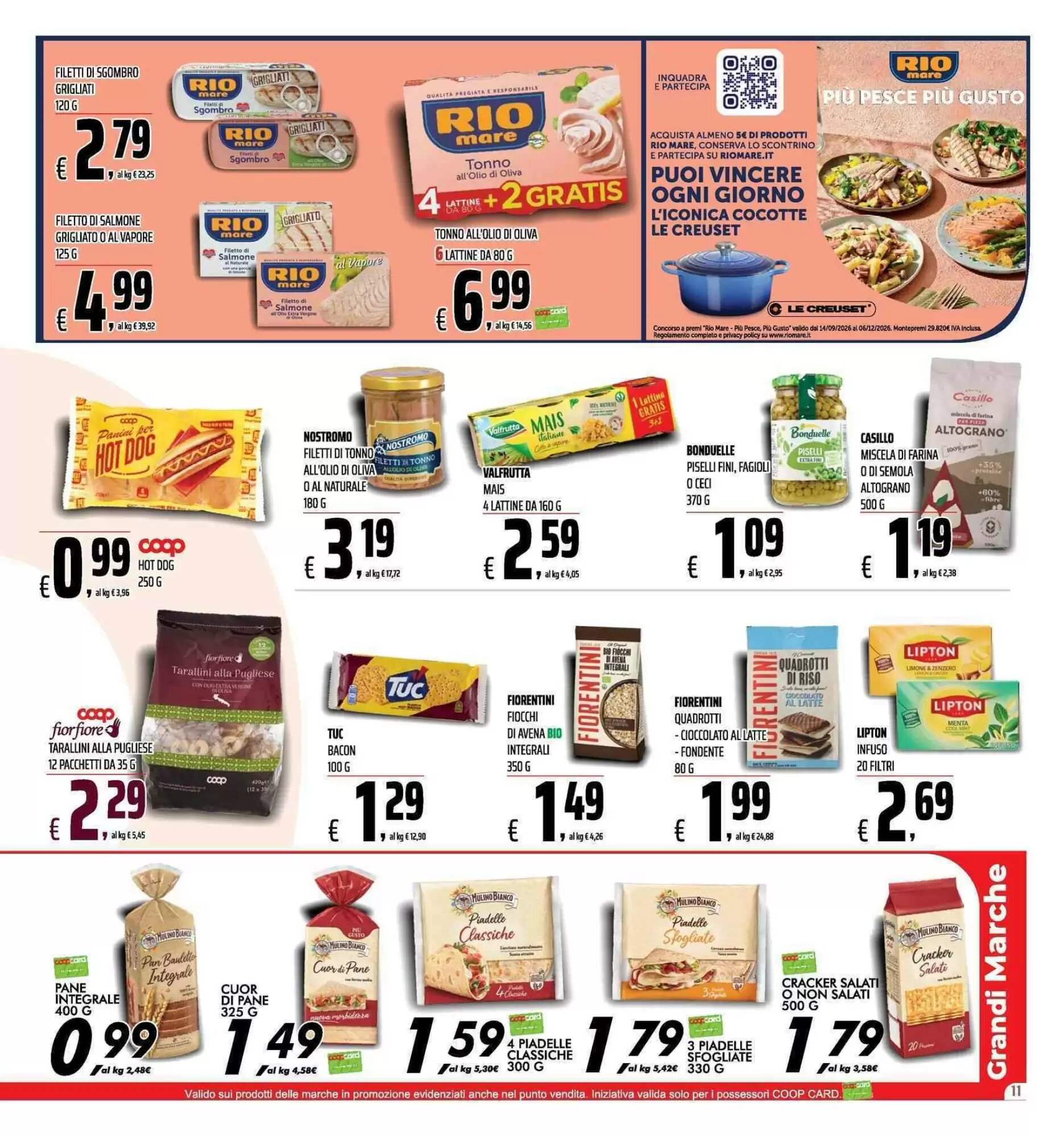 Volantino promozionale Coop  valide dal 24/09/2026 - Pagina 11.