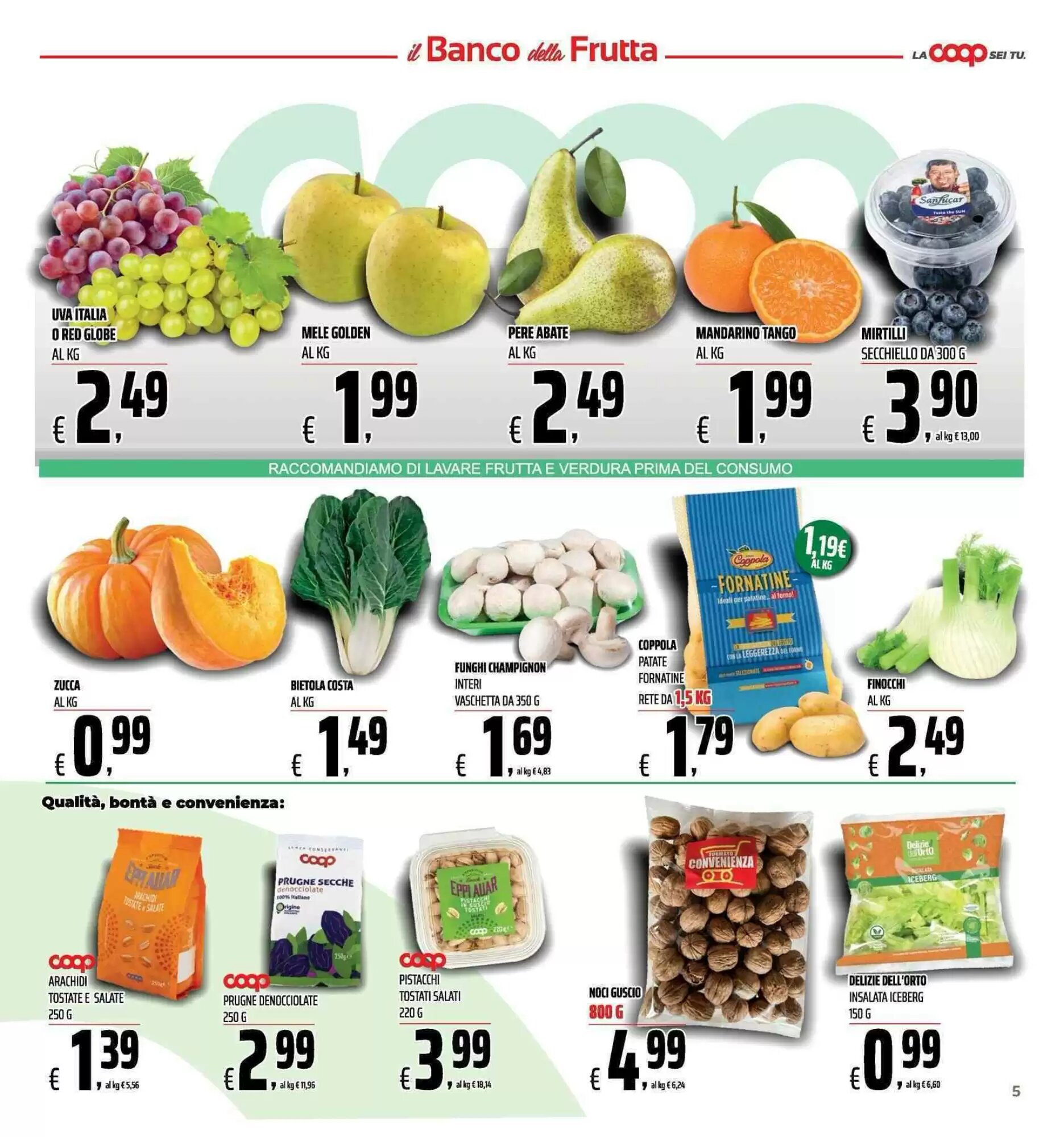 Volantino promozionale Coop  valide dal 24/09/2026 - Pagina 5.