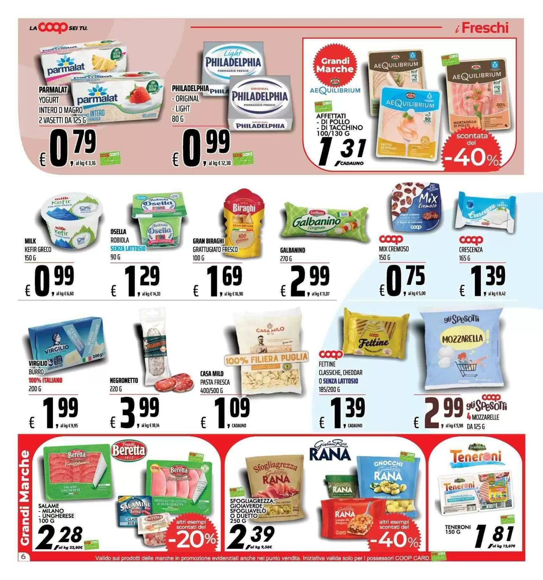 Volantino promozionale Coop  valide dal 24/09/2026 - Pagina 6.