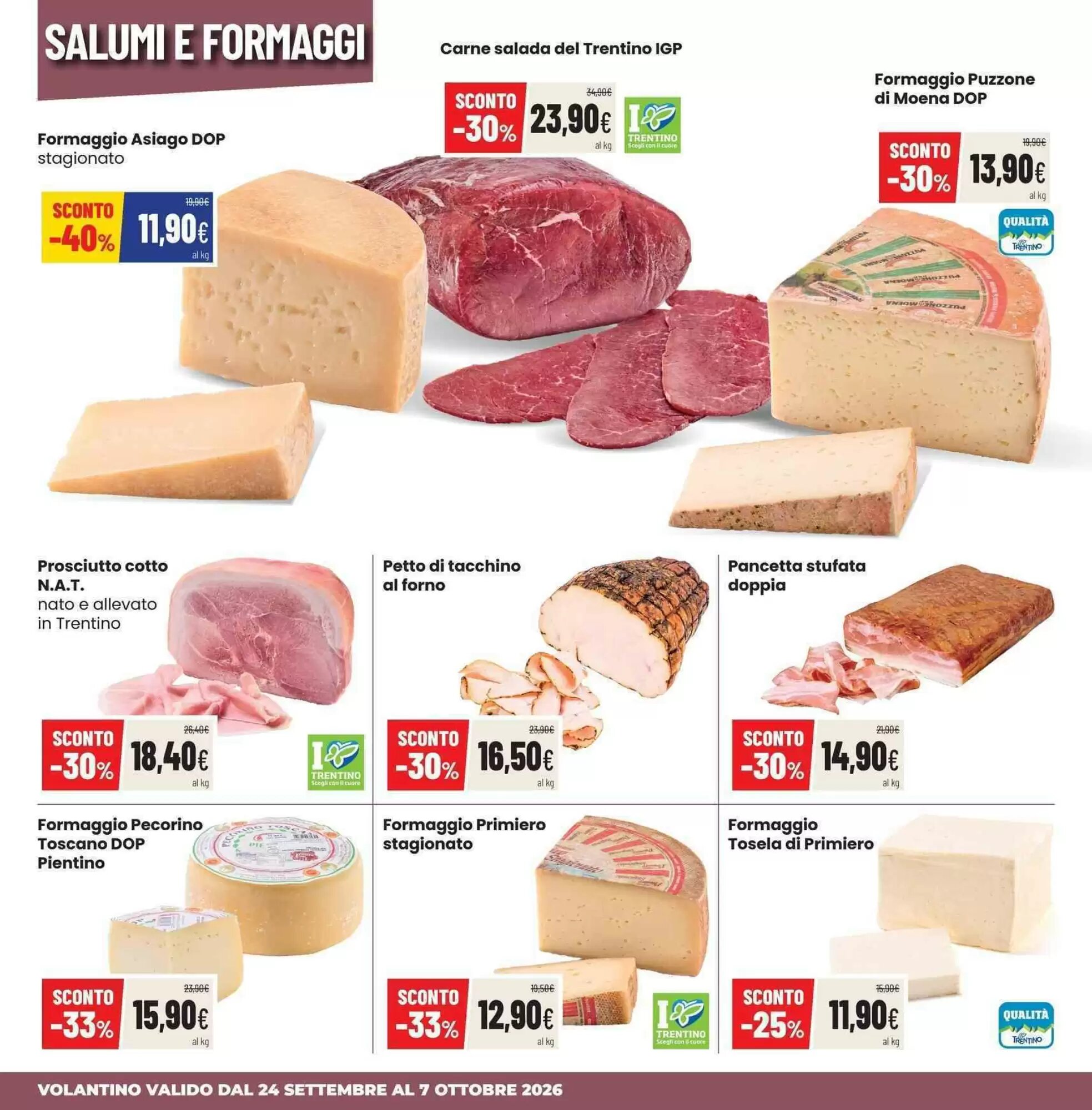 Volantino promozionale Coop  valide dal 24/09/2026 - Pagina 4.
