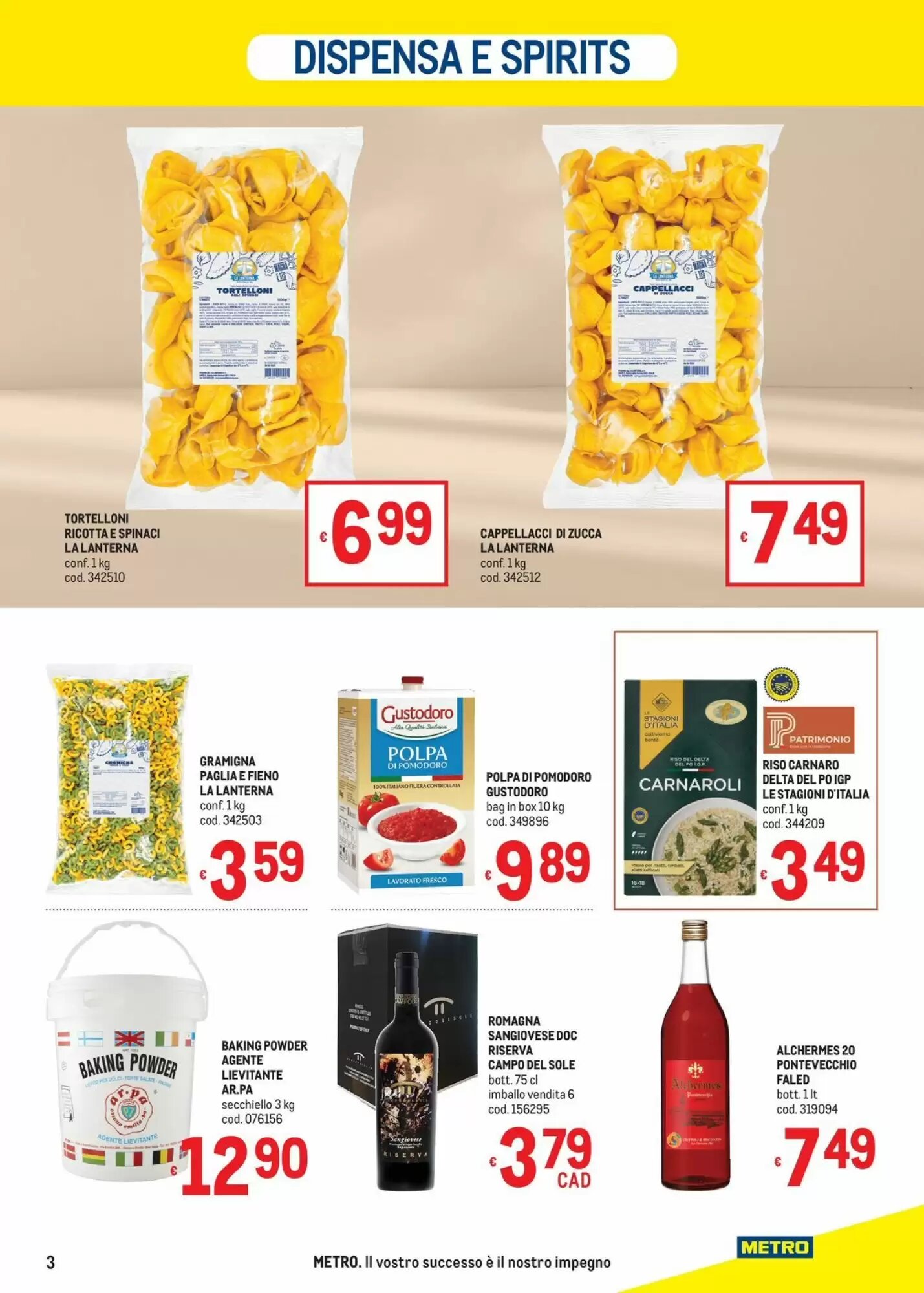Volantino promozionale Metro  valide dal 24/09/2026 - Pagina 3.