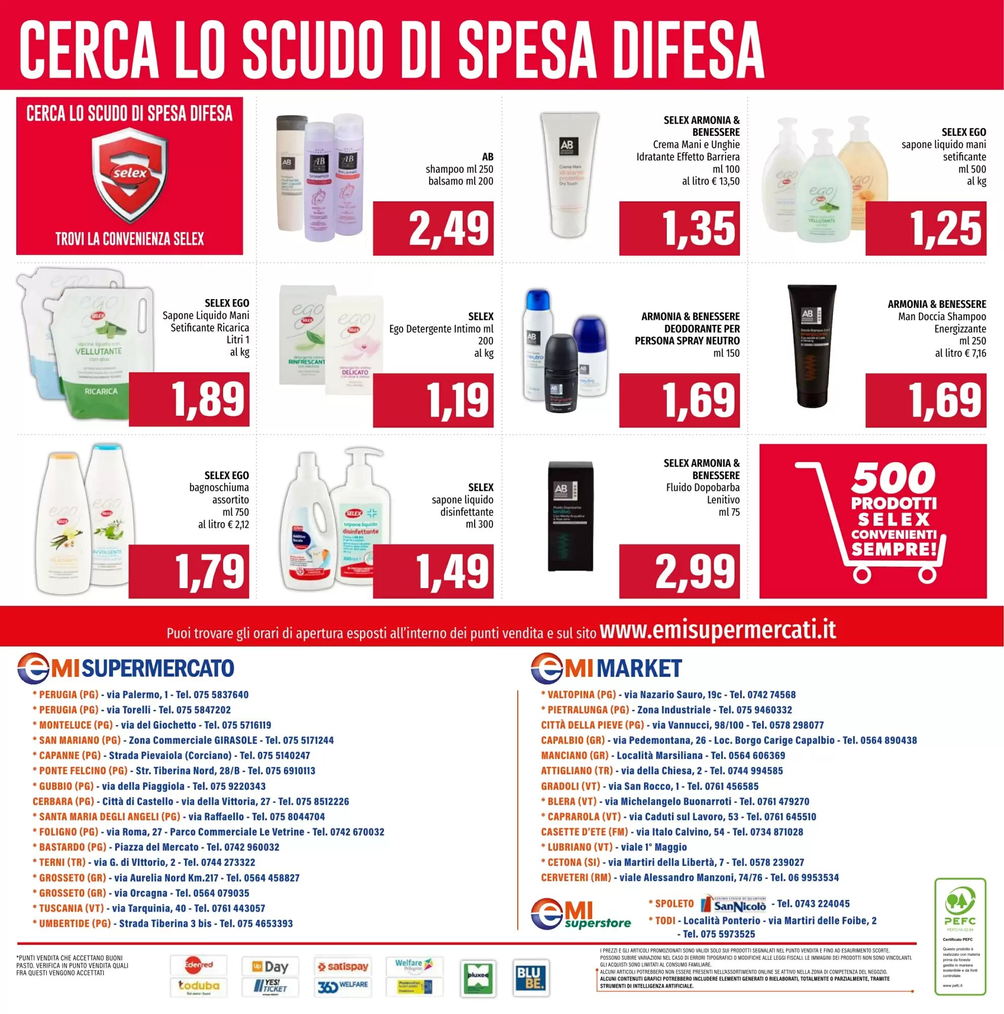 Volantino promozionale Emi Supermercati  valide dal 24/09/2026 - Pagina 16.