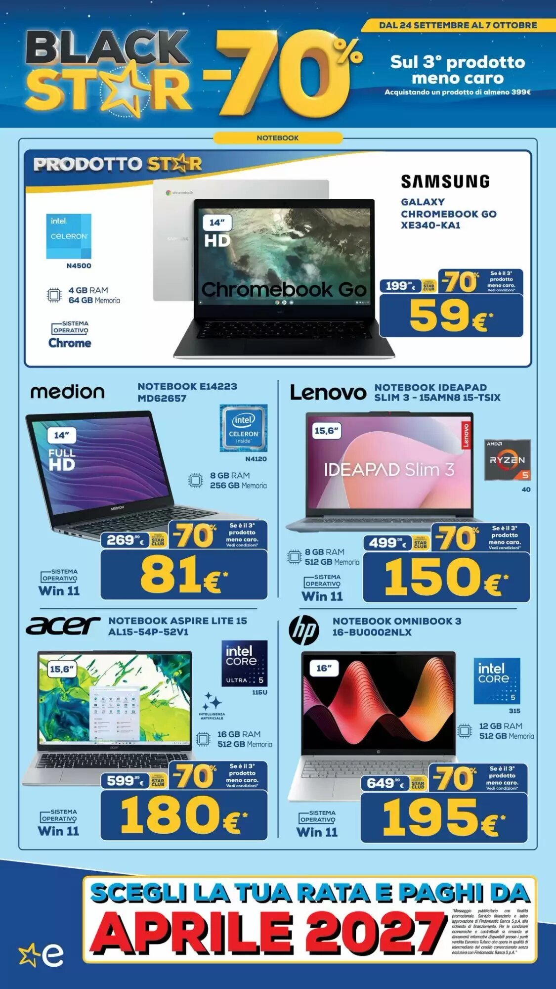 Volantino promozionale Euronics  valide dal 25/09/2026 - Pagina 11.