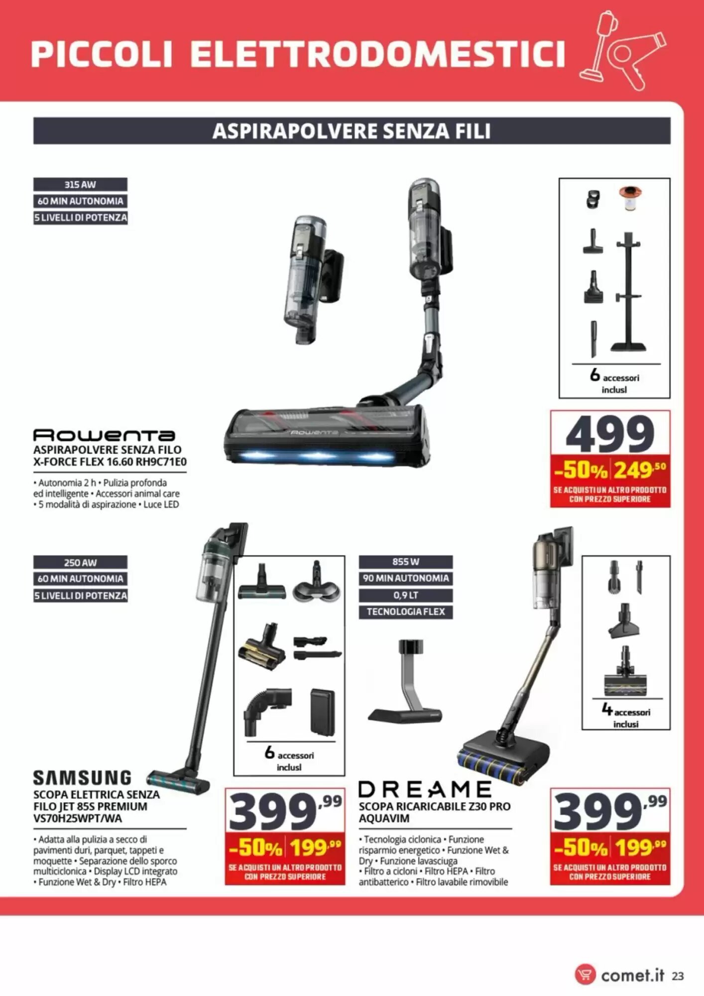 Volantino promozionale Comet  valide dal 25/09/2026 - Pagina 23.