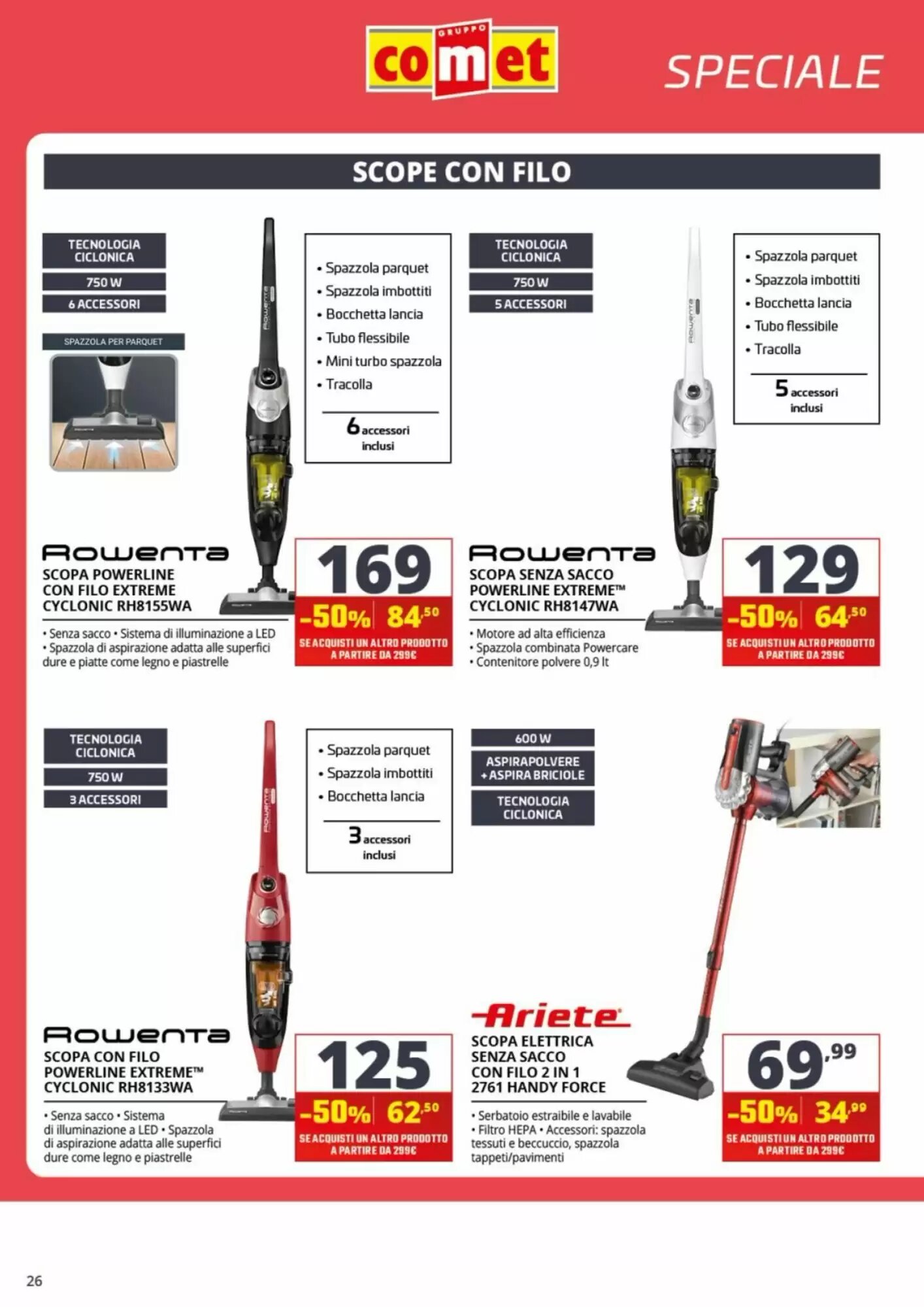 Volantino promozionale Comet  valide dal 25/09/2026 - Pagina 26.