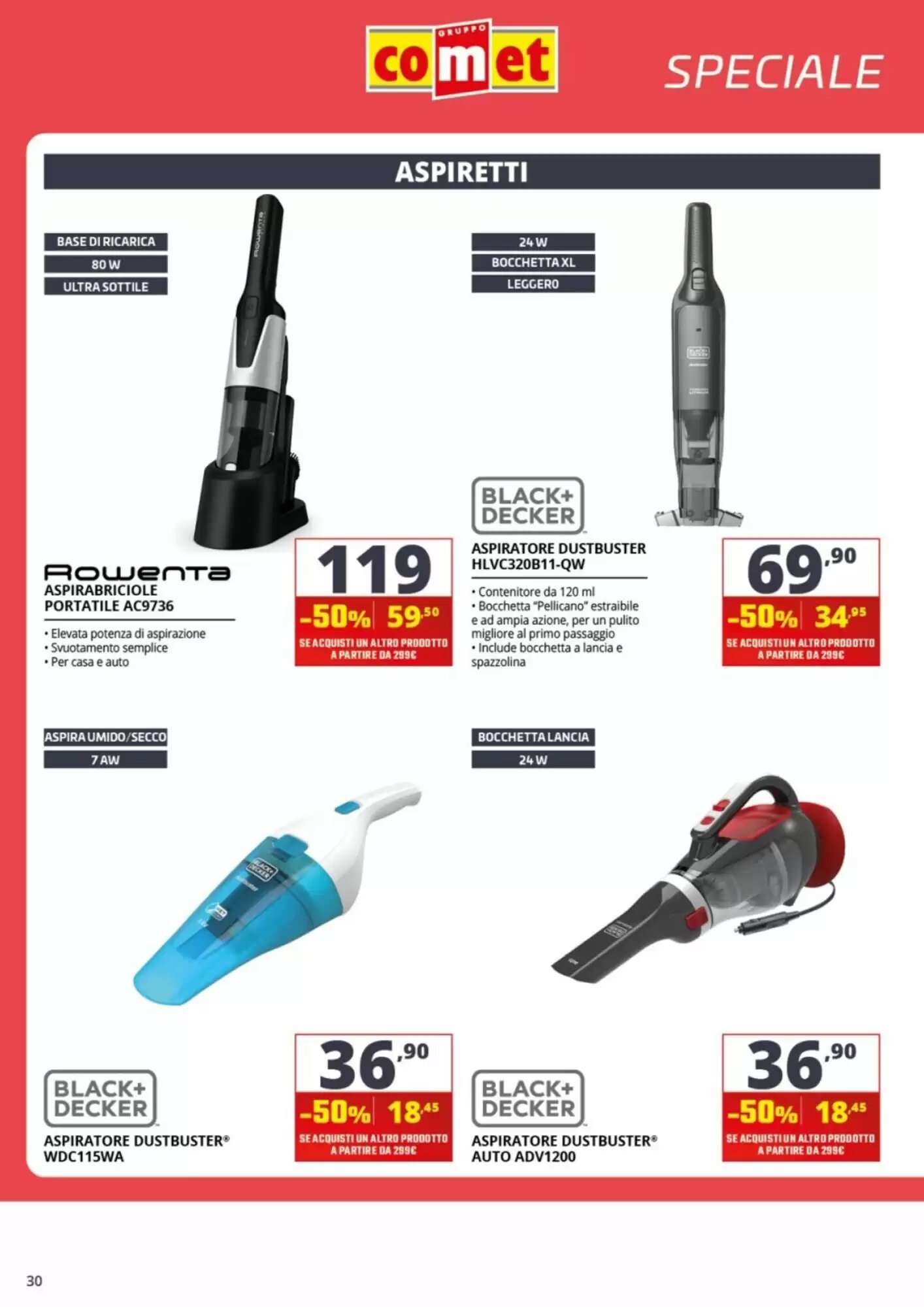 Volantino promozionale Comet  valide dal 25/09/2026 - Pagina 30.
