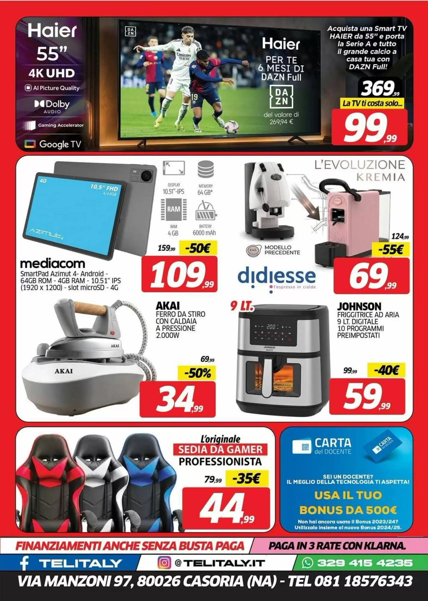 Volantino promozionale Telitaly  valide dal 25/09/2026 - Pagina 2.