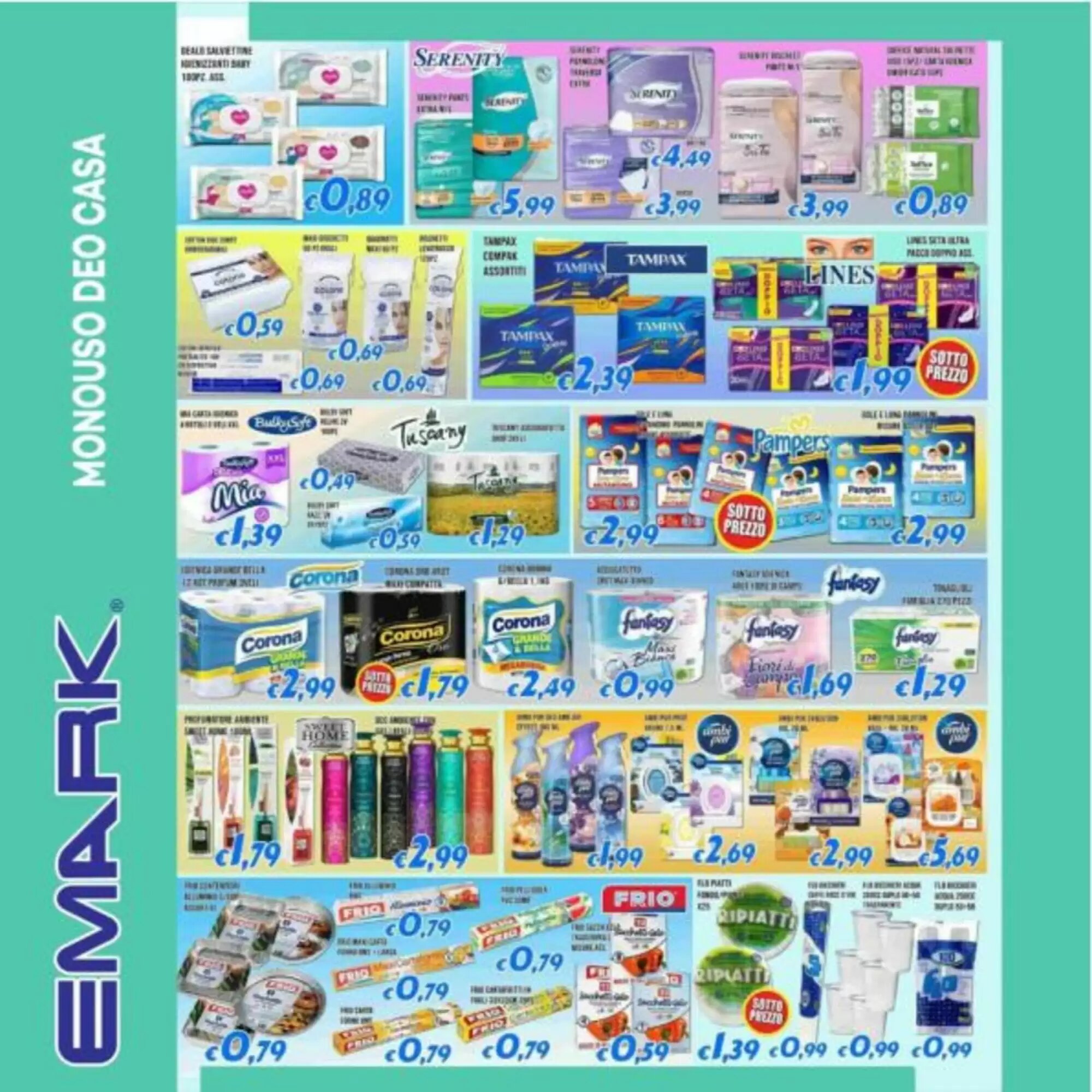 Volantino promozionale Supermercati Emark  valide dal 25/09/2026 - Pagina 6.