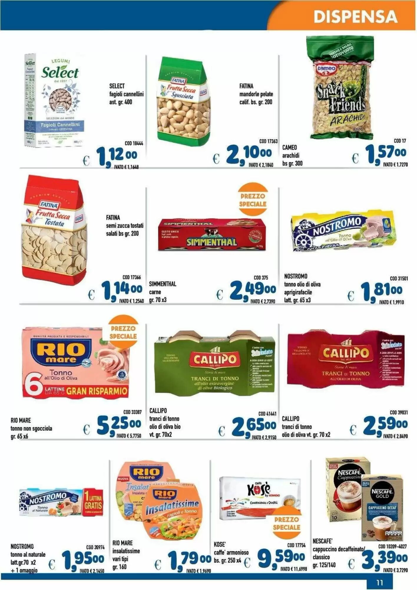 Volantino promozionale Del Prete Distribuzioni  valide dal 25/09/2026 - Pagina 11.