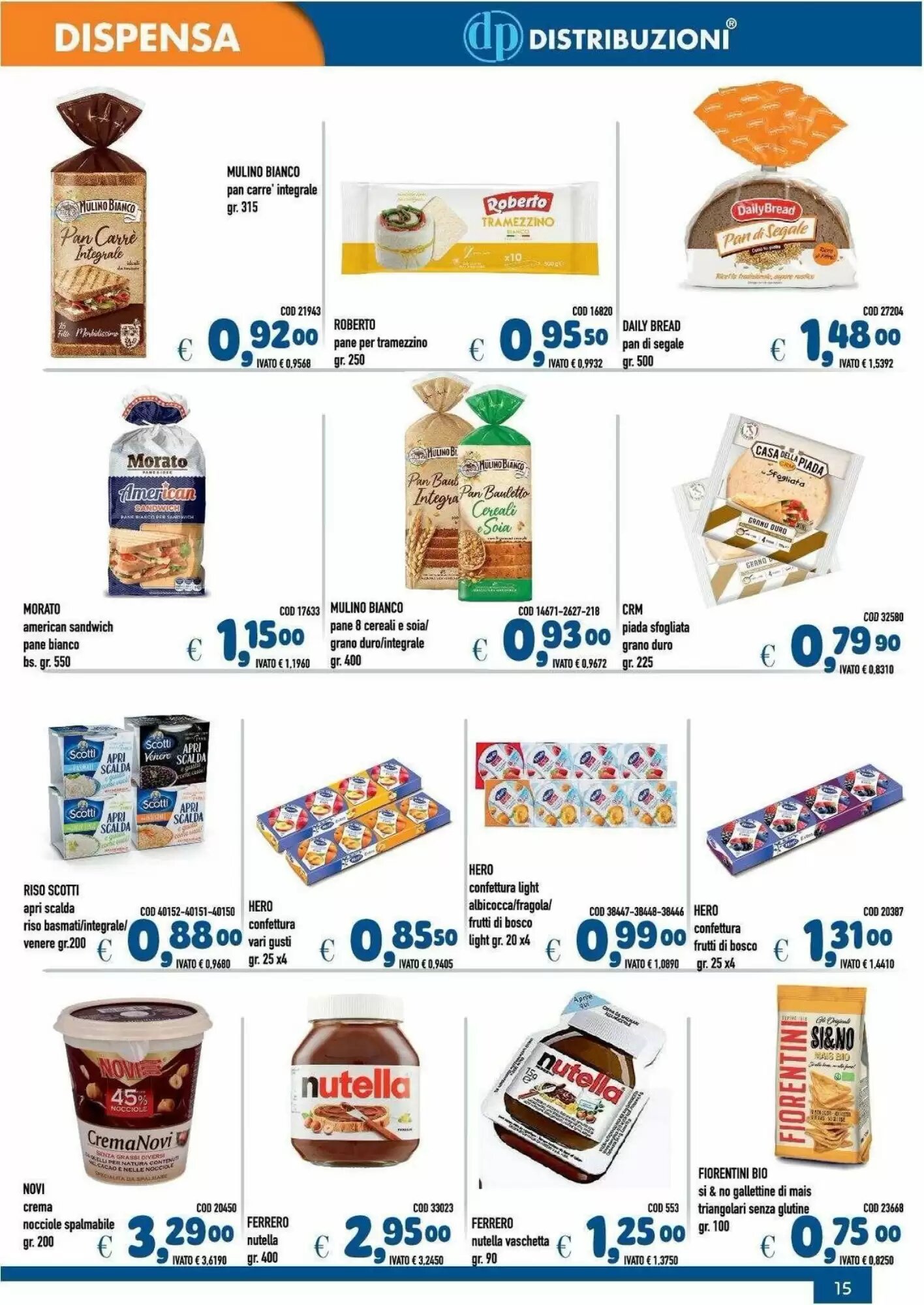 Volantino promozionale Del Prete Distribuzioni  valide dal 25/09/2026 - Pagina 15.