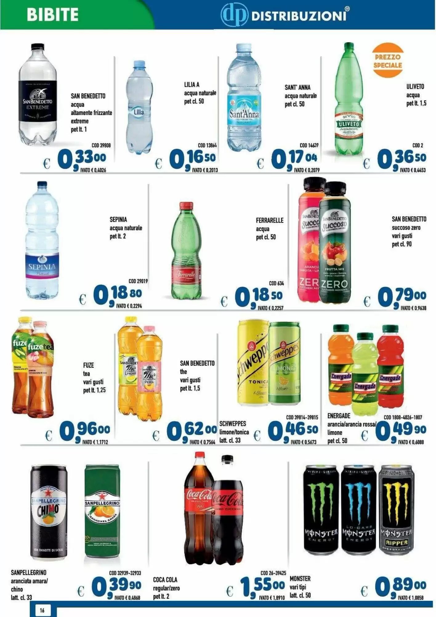 Volantino promozionale Del Prete Distribuzioni  valide dal 25/09/2026 - Pagina 16.