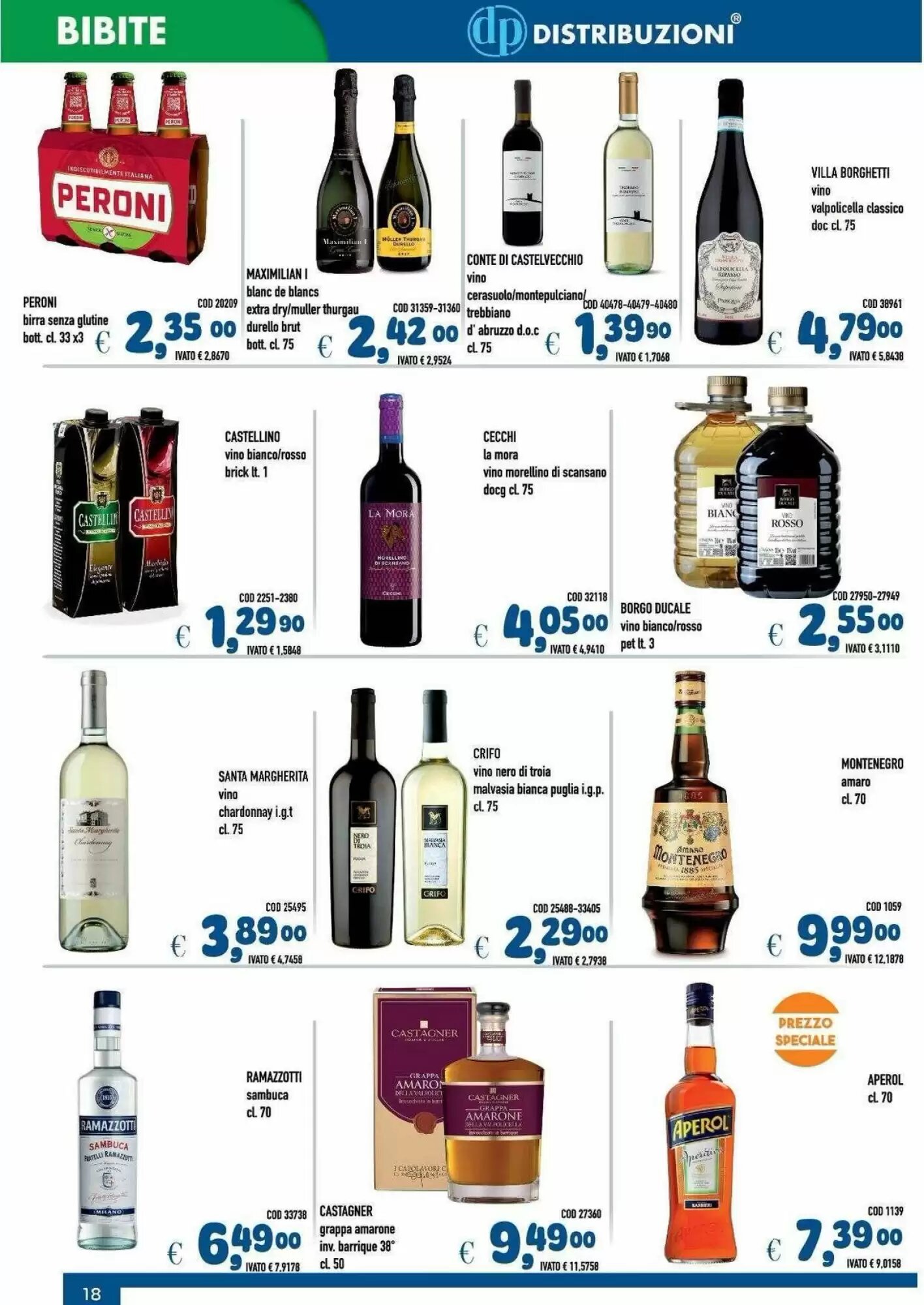 Volantino promozionale Del Prete Distribuzioni  valide dal 25/09/2026 - Pagina 18.