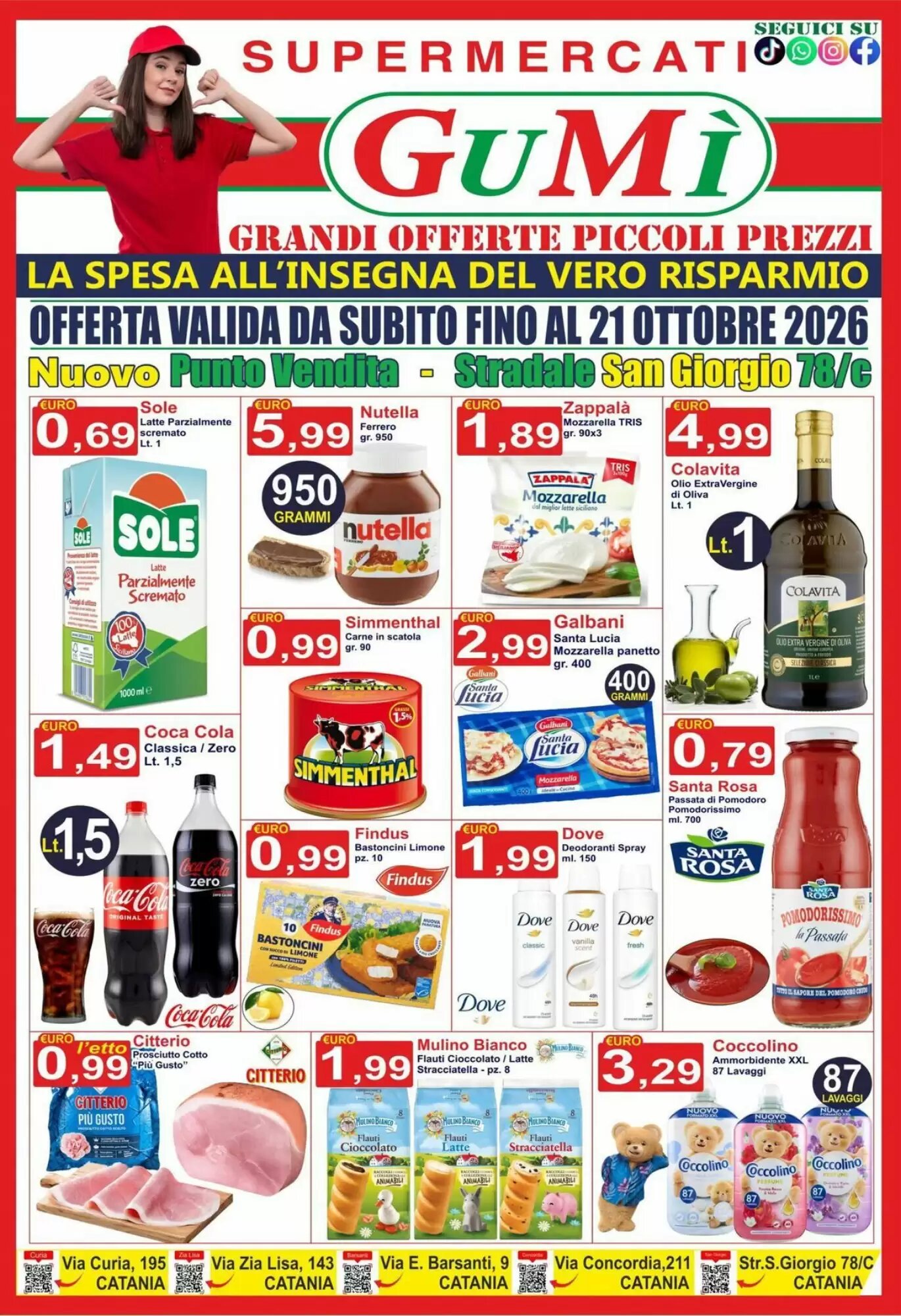 Volantino promozionale GuMì Supermercati valide dal 25/09/2026 - Pagina 1.