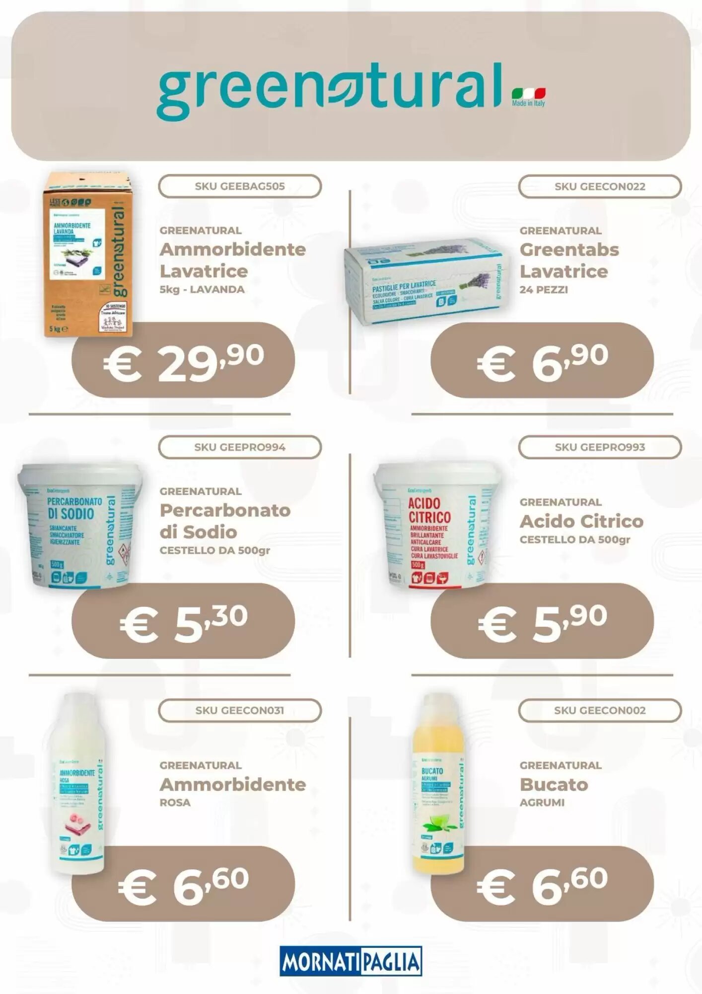 Volantino promozionale Mornati Paglia  valide dal 25/09/2026 - Pagina 11.