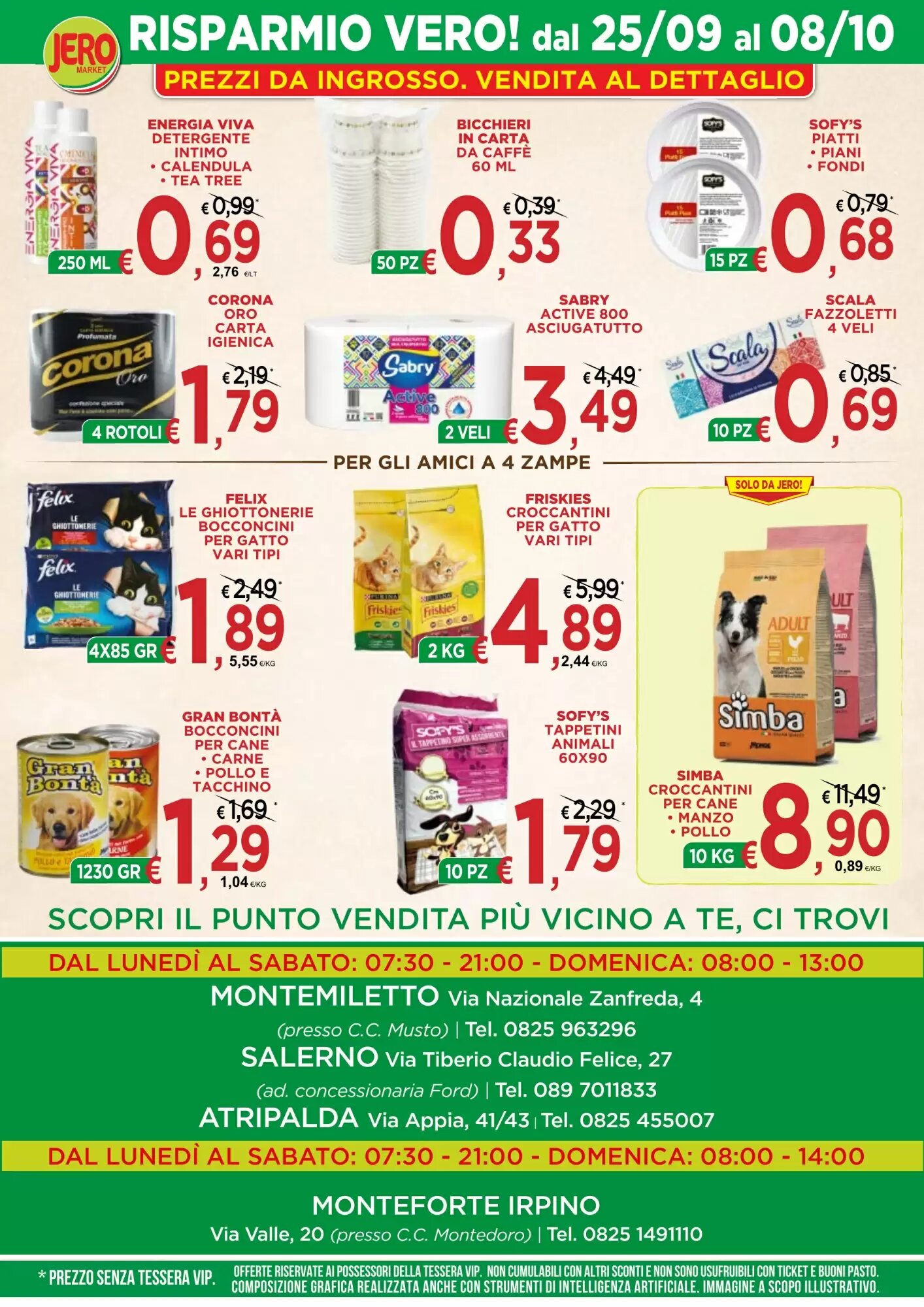 Volantino promozionale Jero Market  valide dal 25/09/2026 - Pagina 12.