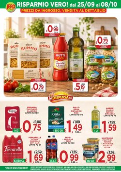 Volantino promozionale Jero Market  valide dal 25/09/2026
