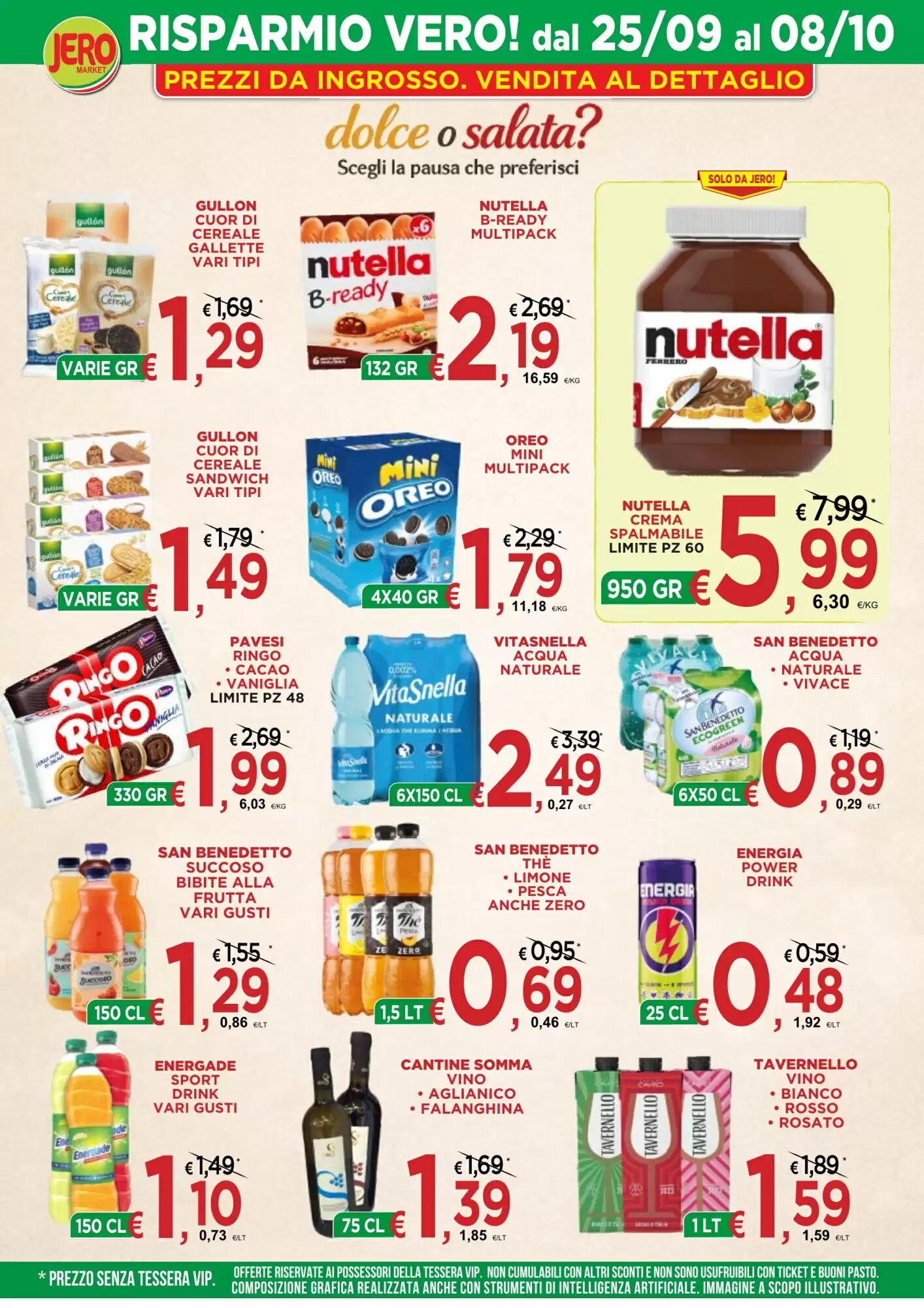 Volantino promozionale Jero Market  valide dal 25/09/2026 - Pagina 6.