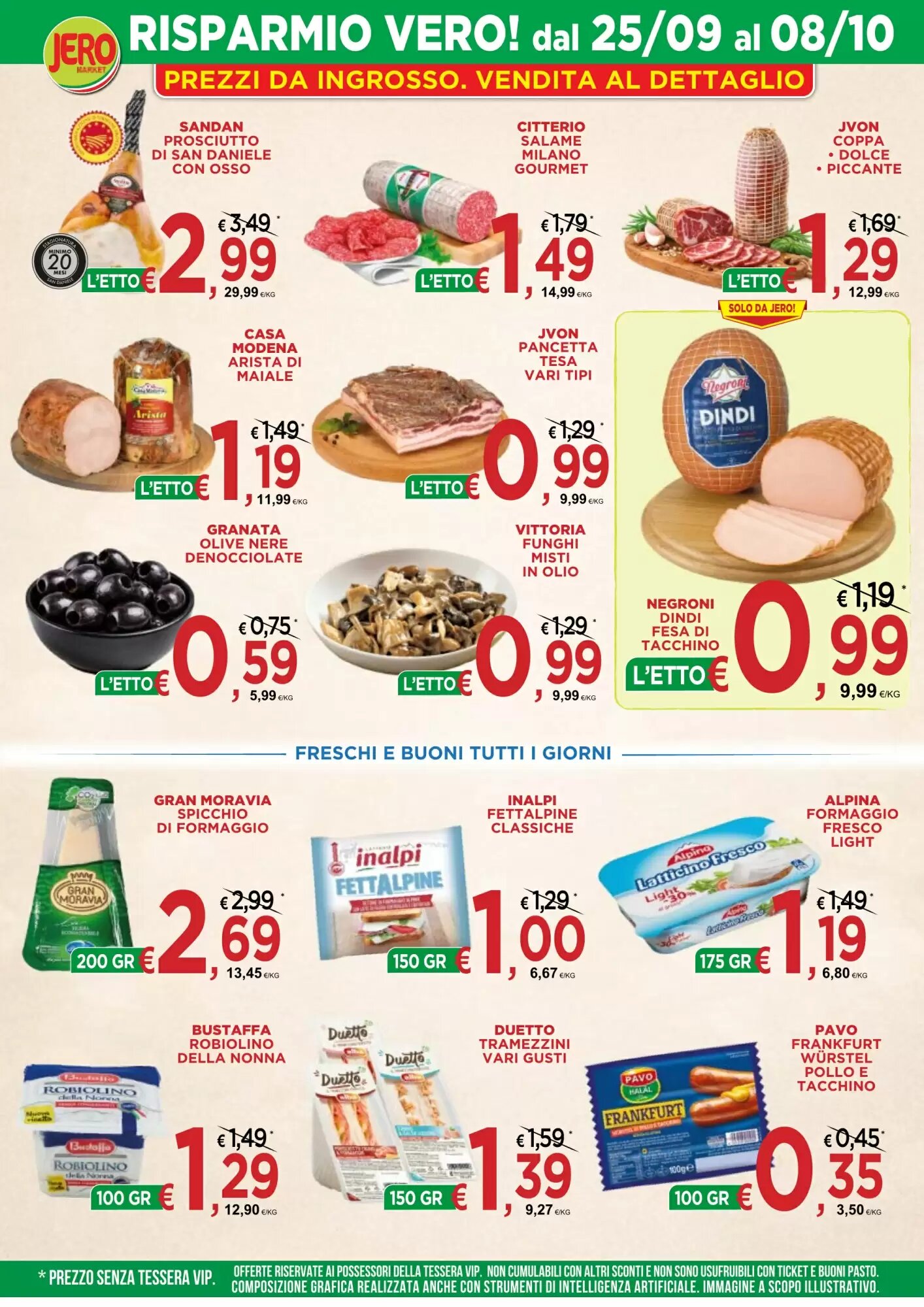 Volantino promozionale Jero Market  valide dal 25/09/2026 - Pagina 9.
