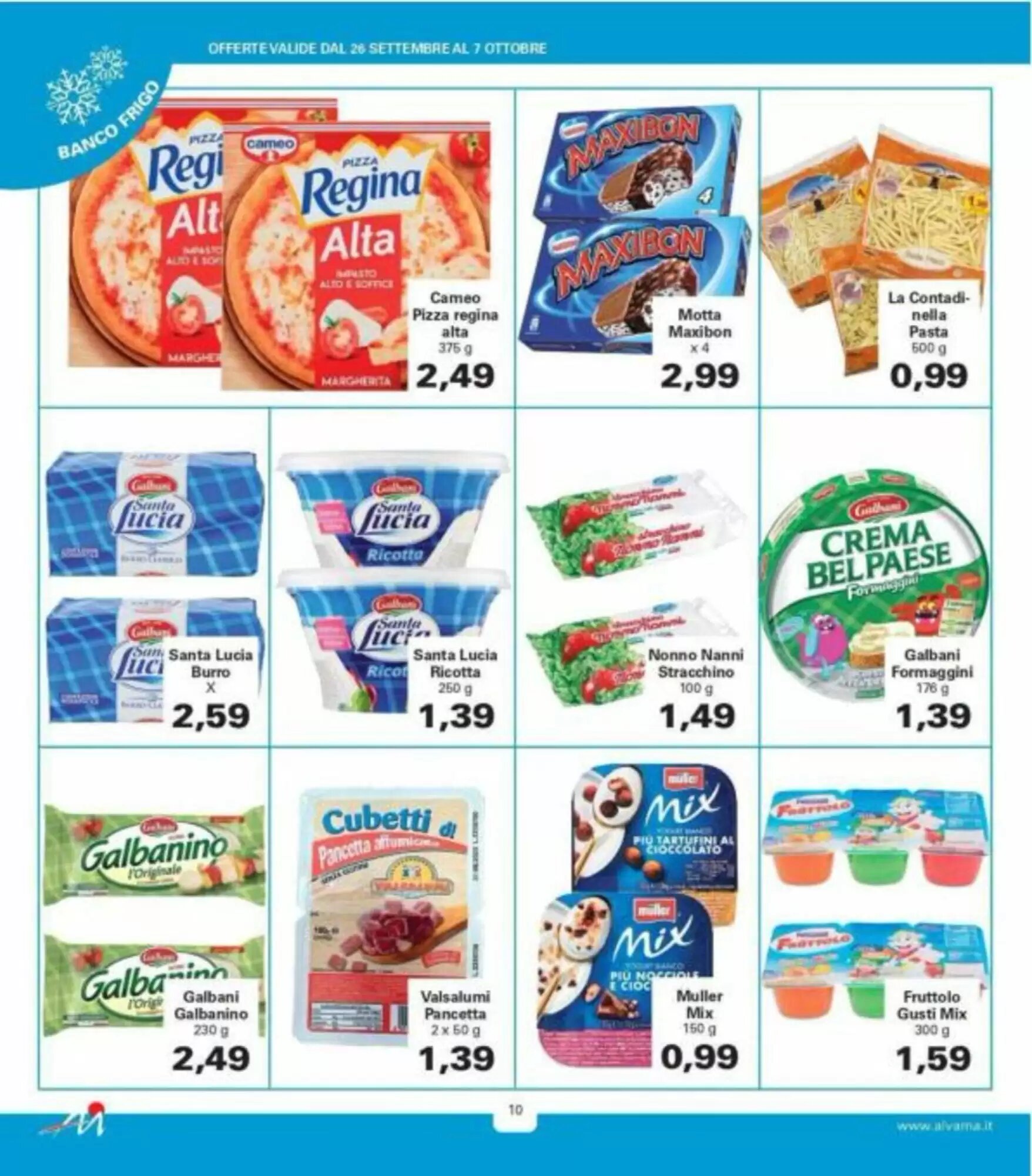 Volantino promozionale Alvama  valide dal 26/09/2026 - Pagina 10.