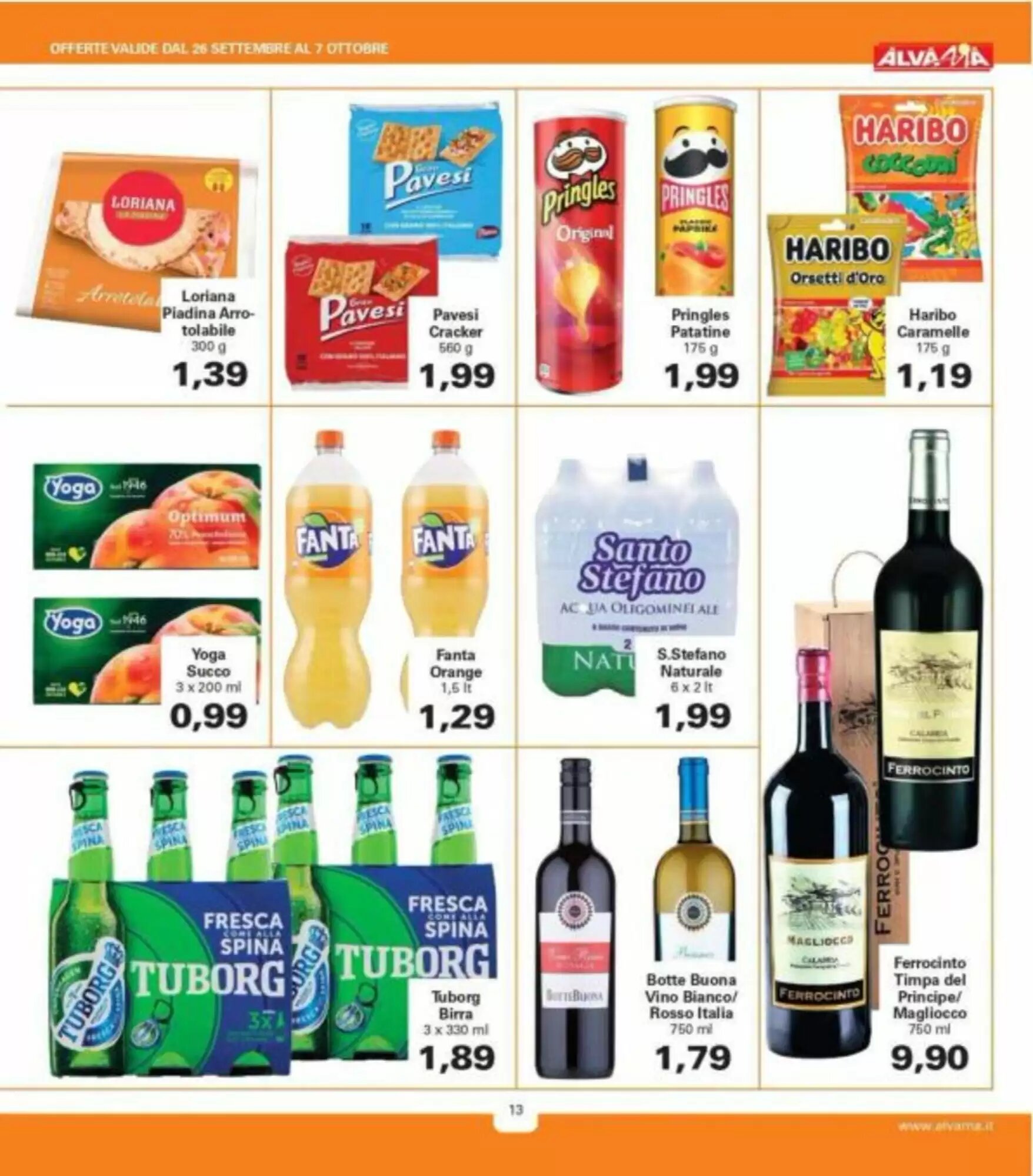 Volantino promozionale Alvama  valide dal 26/09/2026 - Pagina 13.