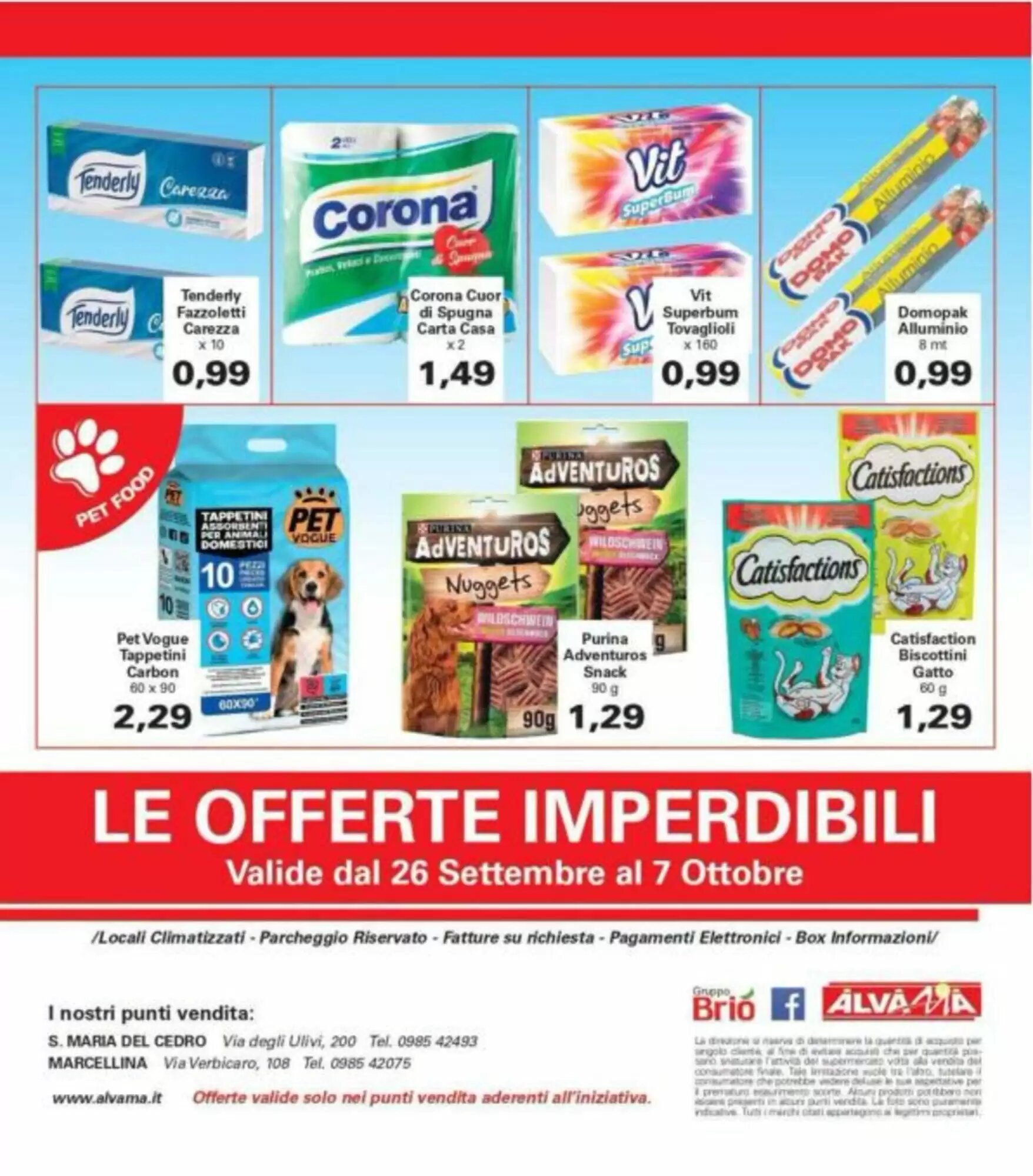 Volantino promozionale Alvama  valide dal 26/09/2026 - Pagina 16.