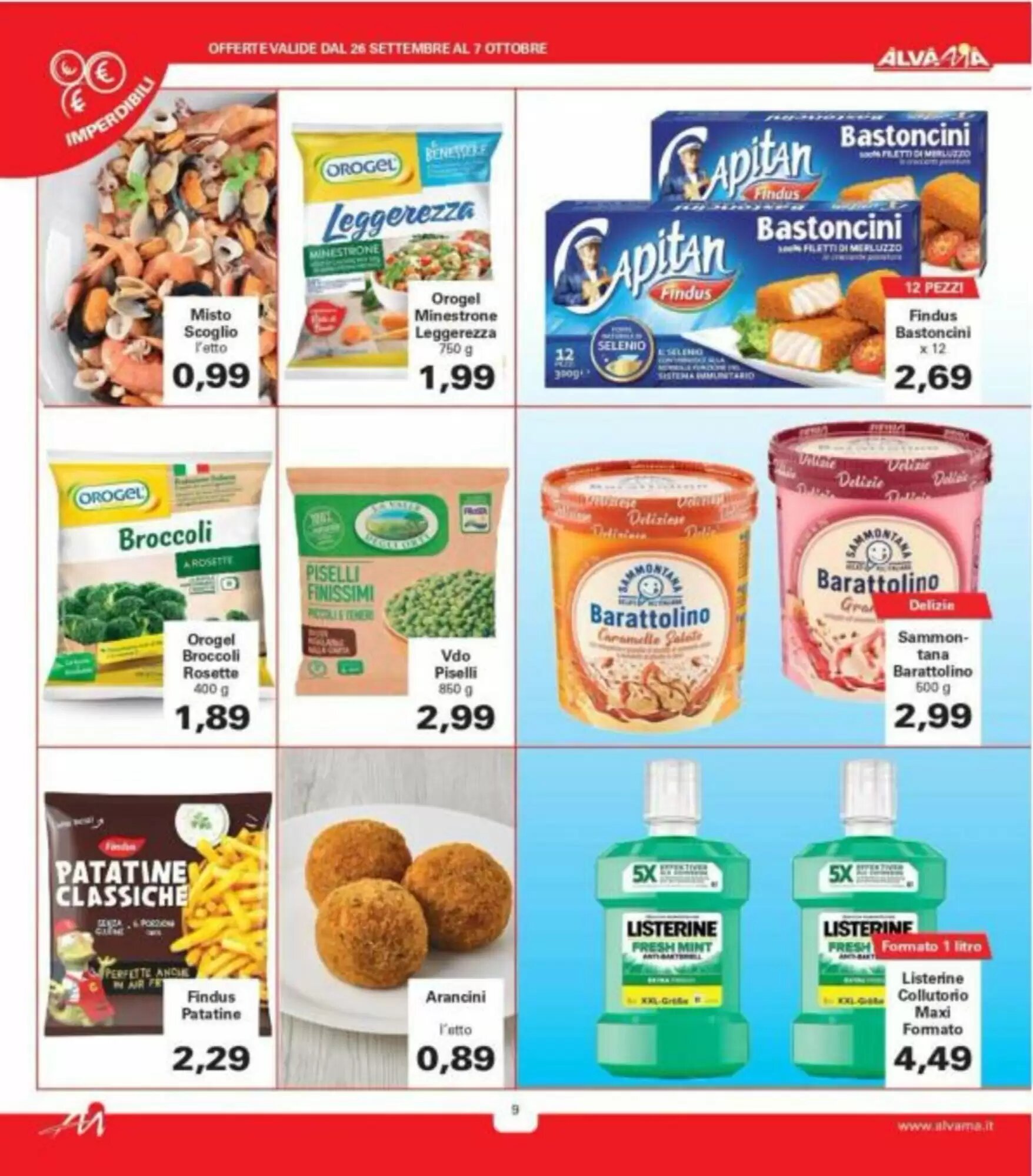 Volantino promozionale Alvama  valide dal 26/09/2026 - Pagina 9.
