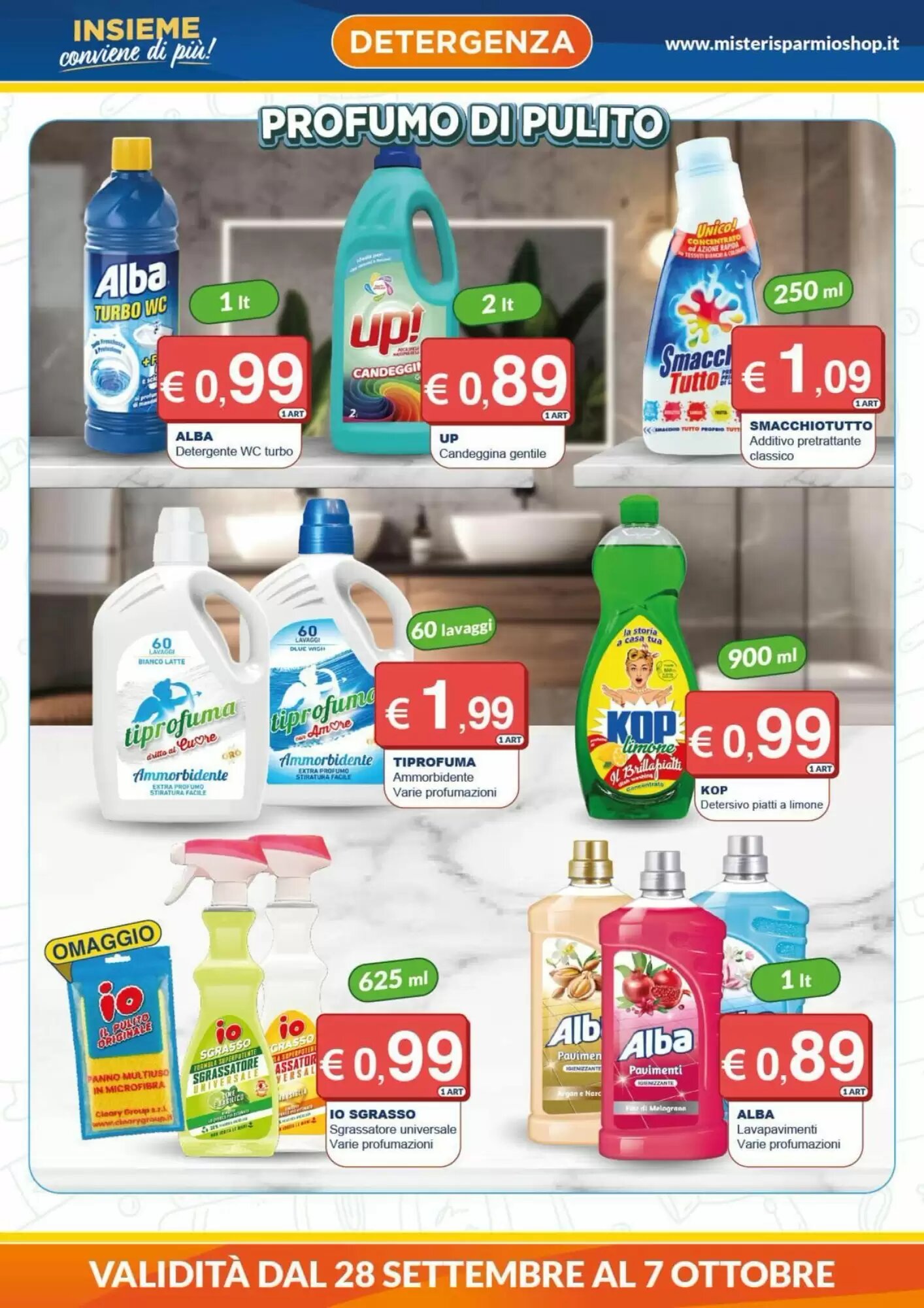 Volantino promozionale Mister Risparmio  valide dal 26/09/2026 - Pagina 4.