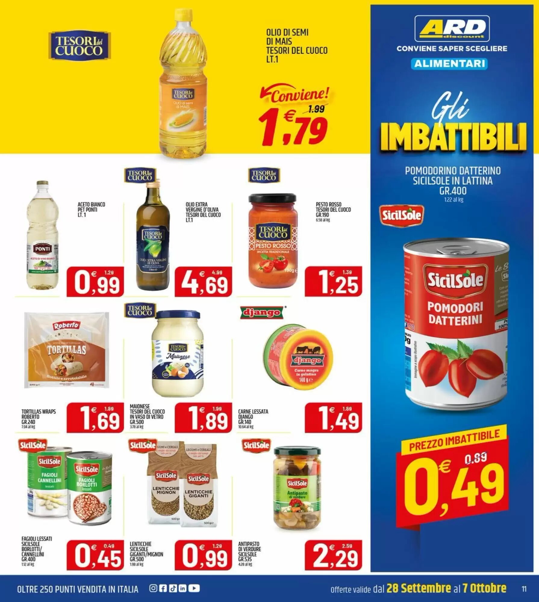 Volantino promozionale Ard Discount  valide dal 28/09/2026 - Pagina 11.