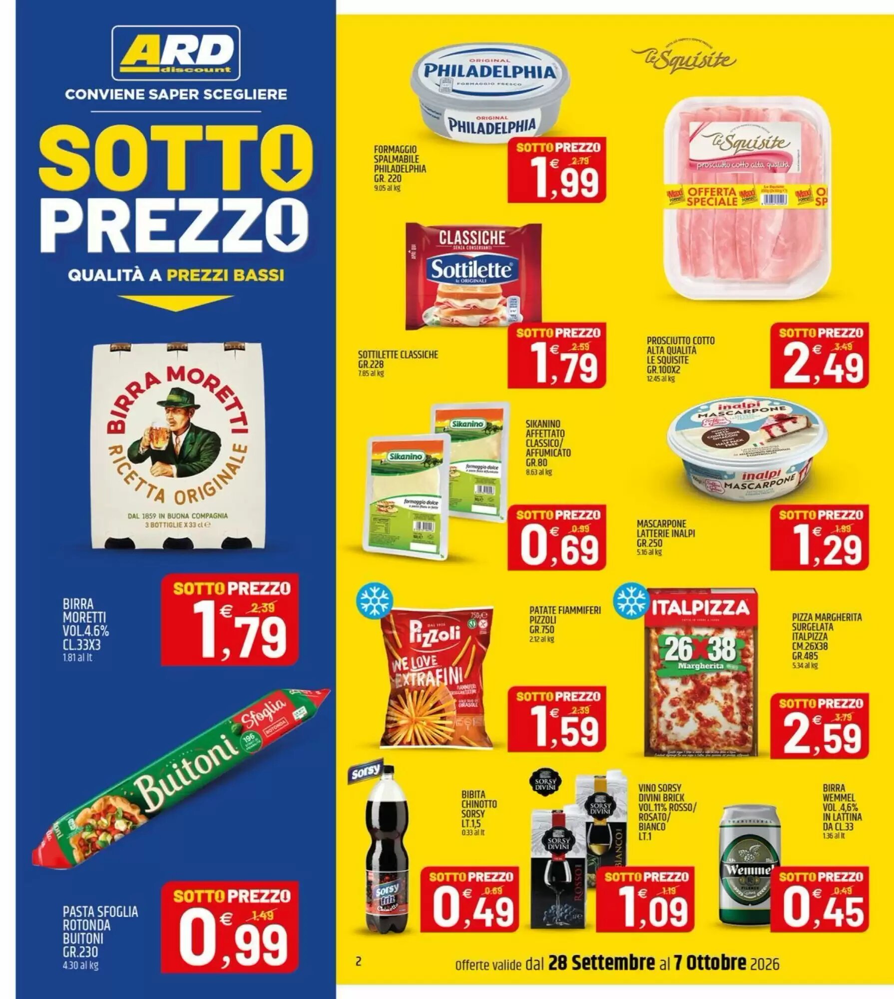 Volantino promozionale Ard Discount  valide dal 28/09/2026 - Pagina 2.