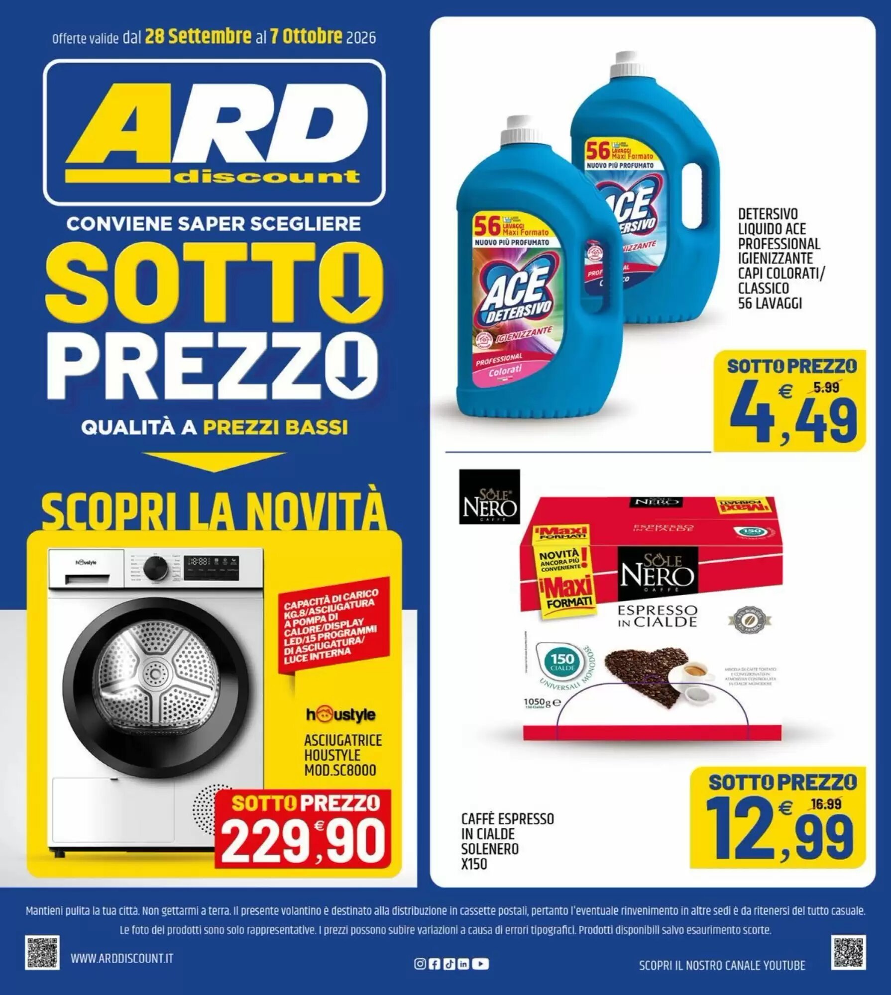 Volantino promozionale Ard Discount  valide dal 28/09/2026 - Pagina 20.