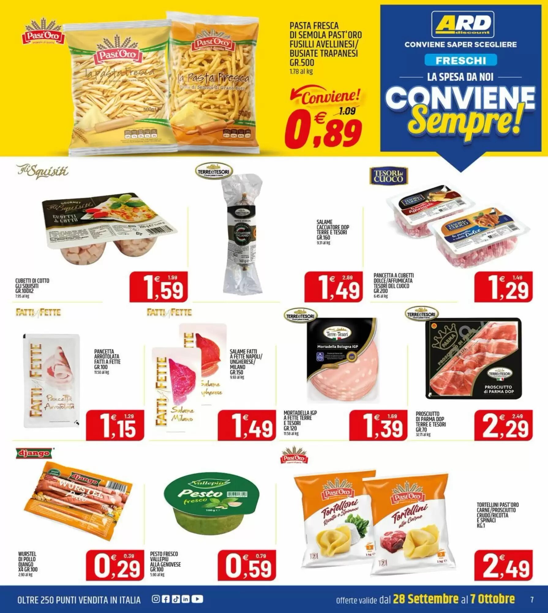 Volantino promozionale Ard Discount  valide dal 28/09/2026 - Pagina 7.