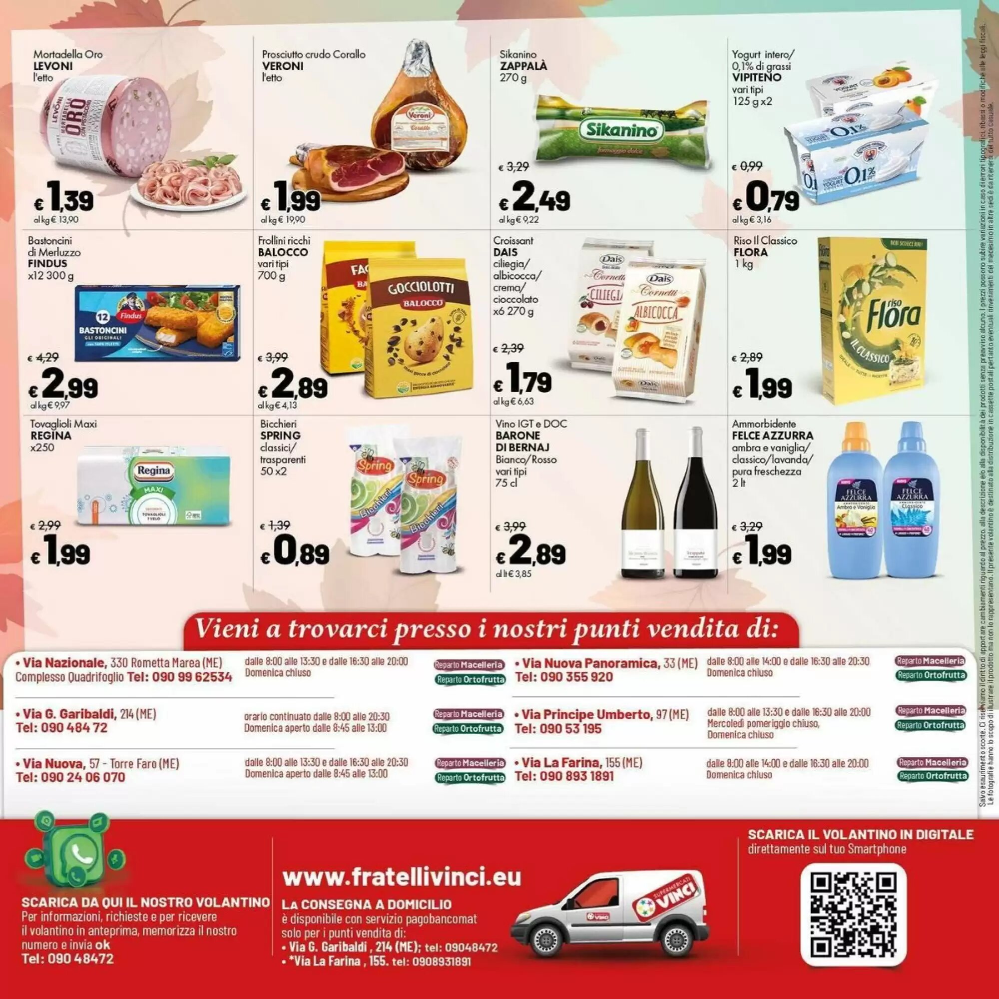 Volantino promozionale Supermercati Vinci  valide dal 28/09/2026 - Pagina 12.
