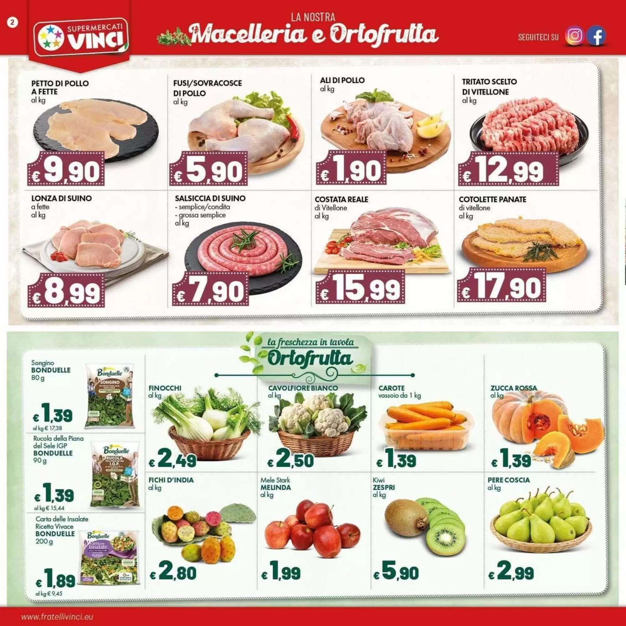 Volantino promozionale Supermercati Vinci  valide dal 28/09/2026 - Pagina 2.