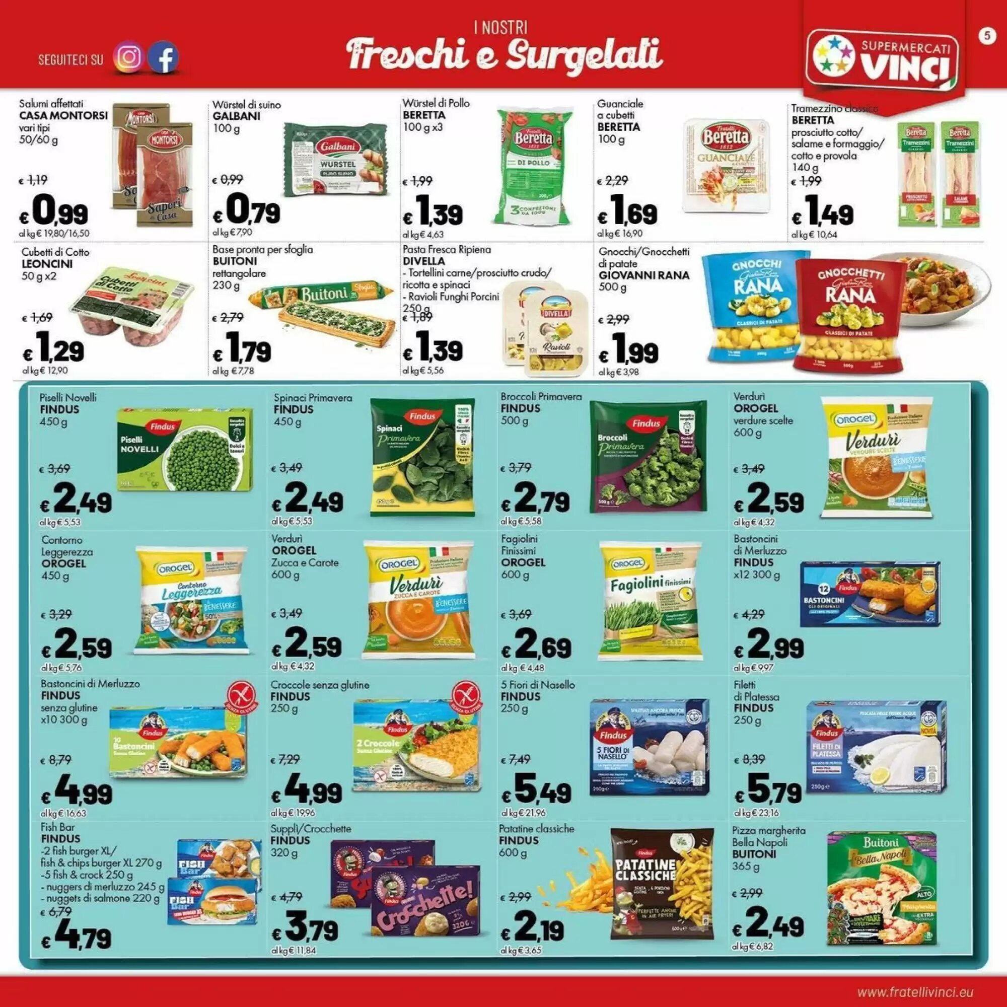 Volantino promozionale Supermercati Vinci  valide dal 28/09/2026 - Pagina 5.