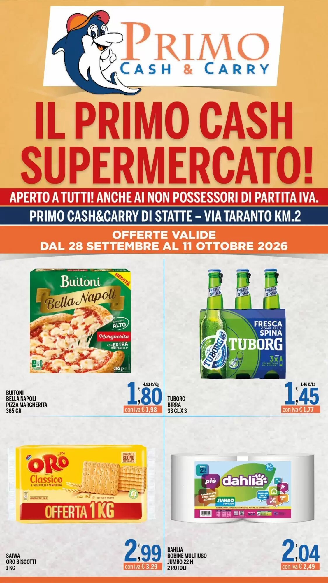 Volantino promozionale Gruppo Pascar valide dal 28/09/2026 - Pagina 1.
