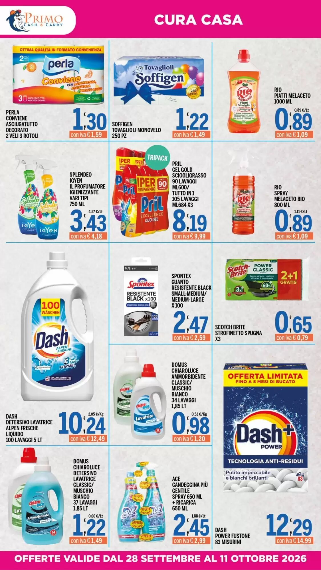 Volantino promozionale Gruppo Pascar  valide dal 28/09/2026 - Pagina 11.
