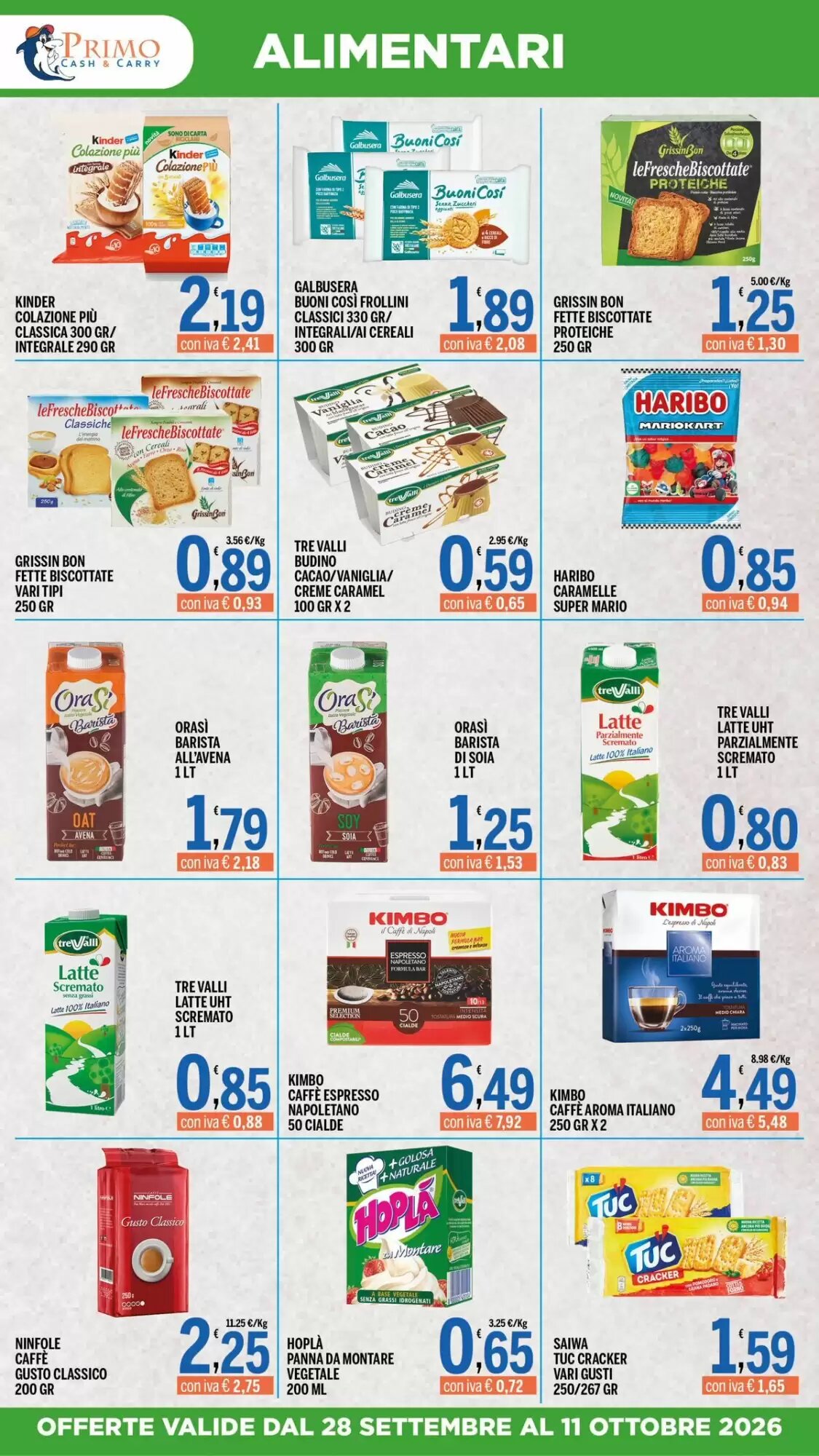 Volantino promozionale Gruppo Pascar  valide dal 28/09/2026 - Pagina 6.