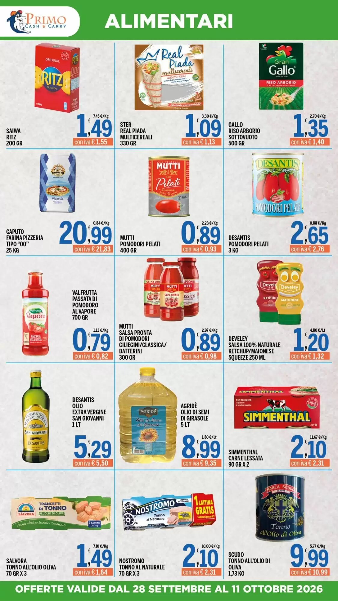 Volantino promozionale Gruppo Pascar  valide dal 28/09/2026 - Pagina 7.