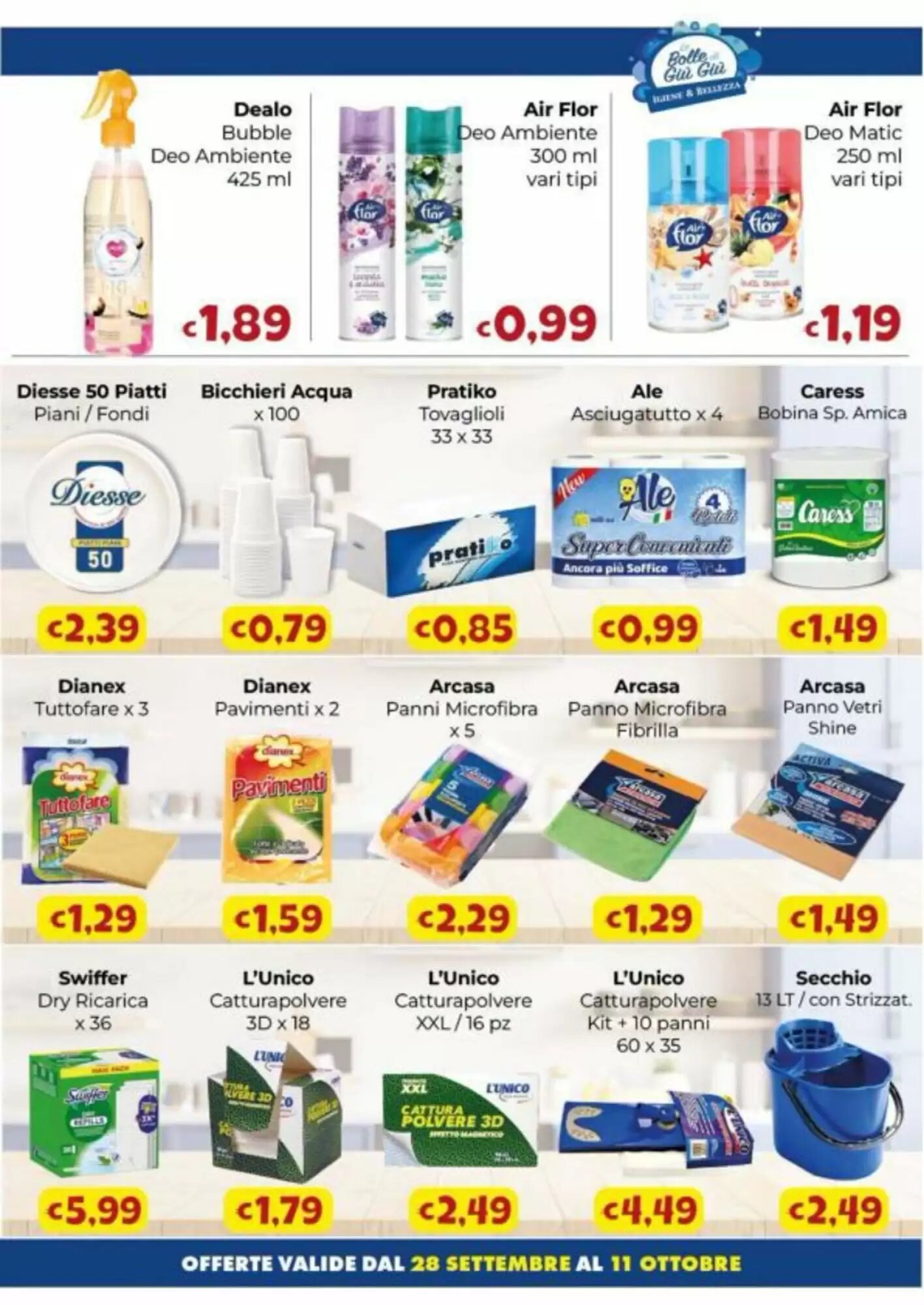 Volantino promozionale Le Bolle di Giù Giù  valide dal 28/09/2026 - Pagina 4.