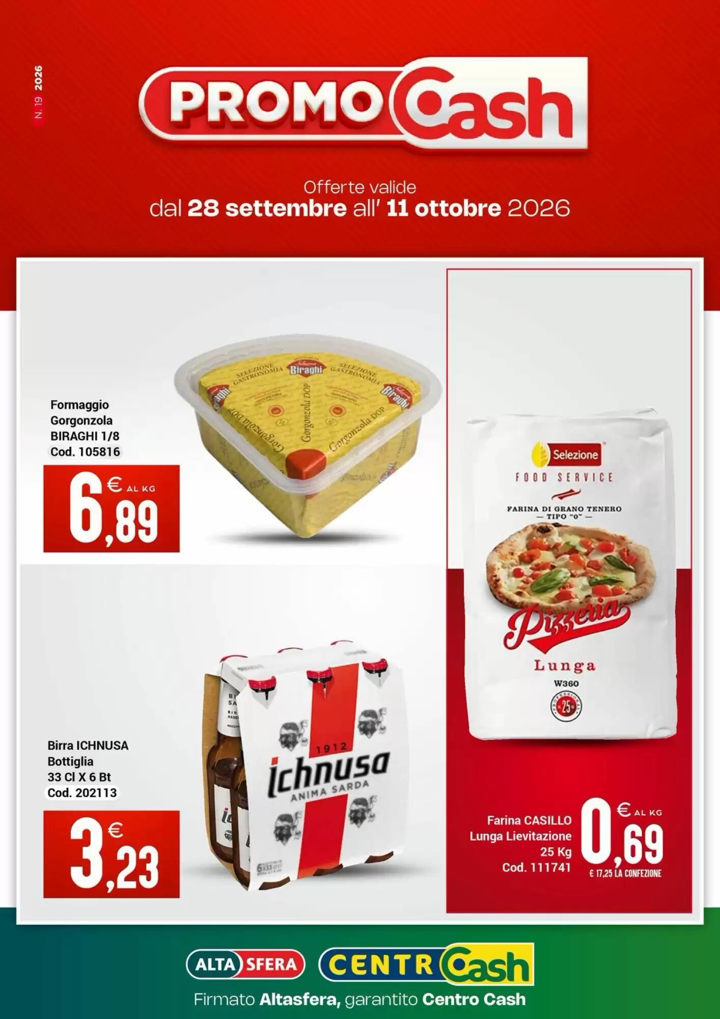 Volantino promozionale Centro Cash  valide dal 28/09/2026 - Pagina 1.