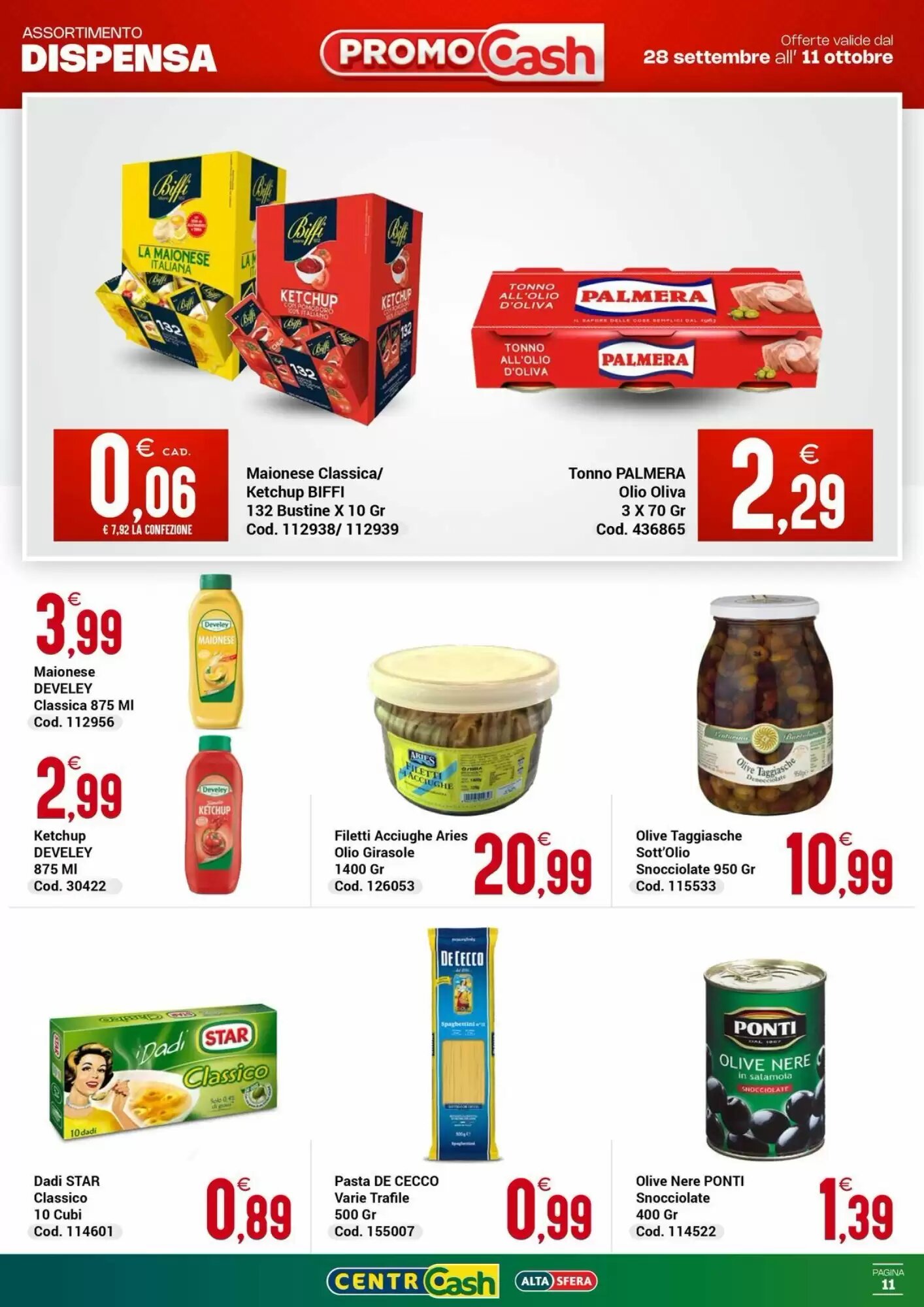 Volantino promozionale Centro Cash  valide dal 28/09/2026 - Pagina 11.