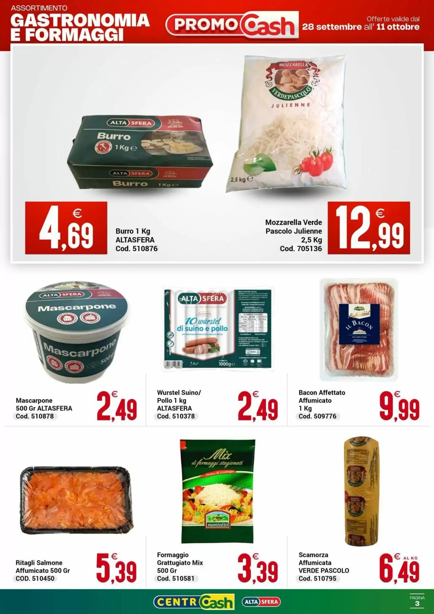 Volantino promozionale Centro Cash  valide dal 28/09/2026 - Pagina 3.