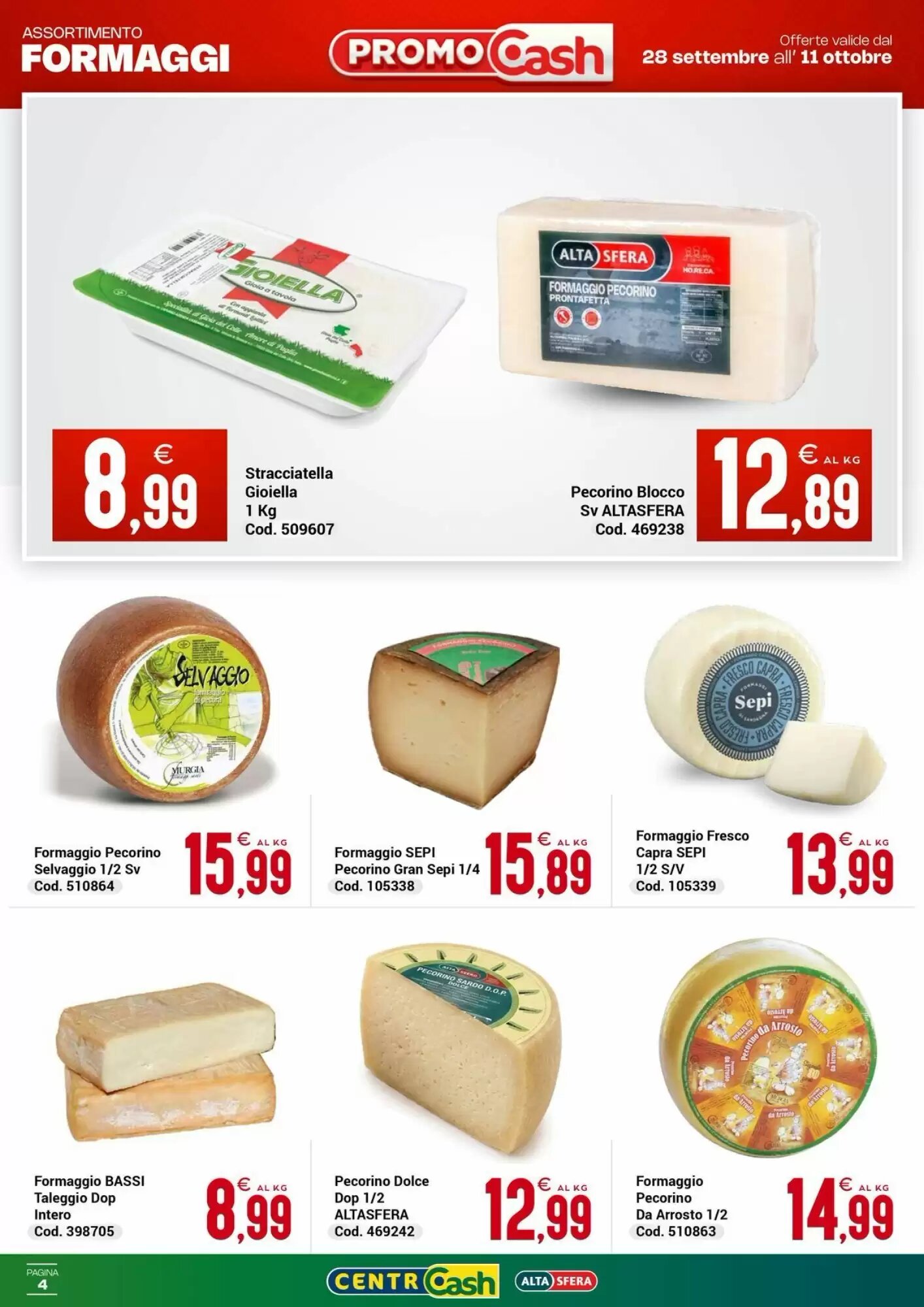 Volantino promozionale Centro Cash  valide dal 28/09/2026 - Pagina 4.