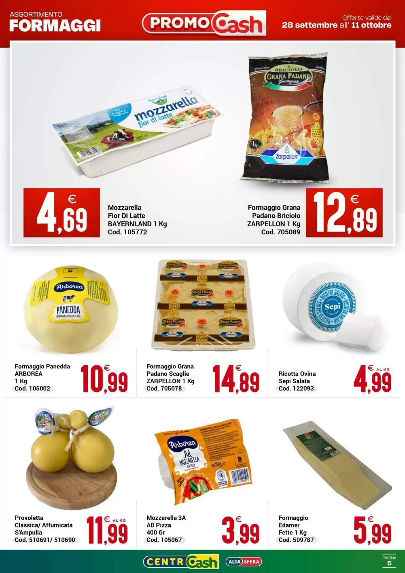 Volantino promozionale Centro Cash  valide dal 28/09/2026 - Pagina 5.